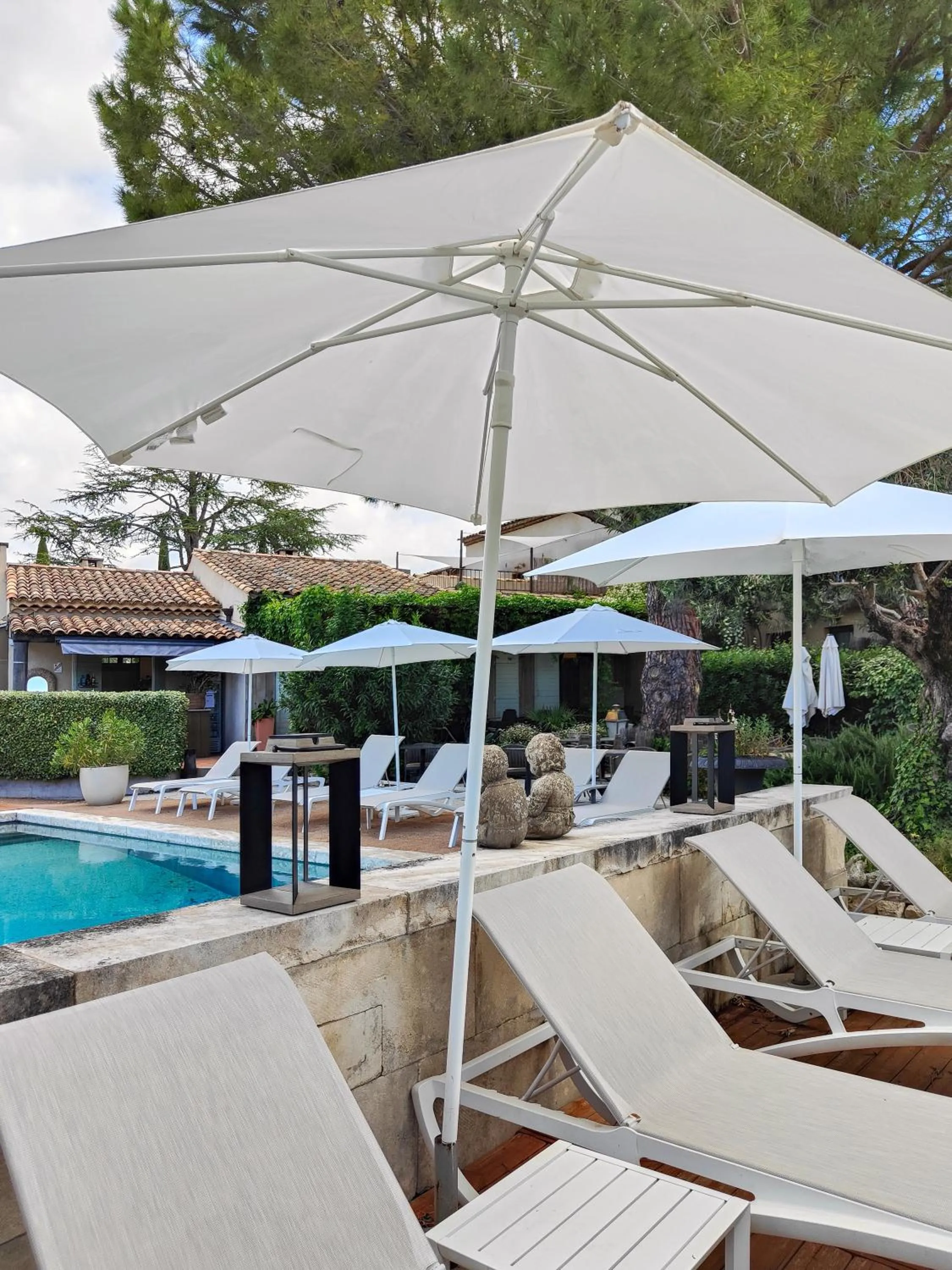 Swimming pool in Hotel Bastide & SPA - Villa de Lourmarin