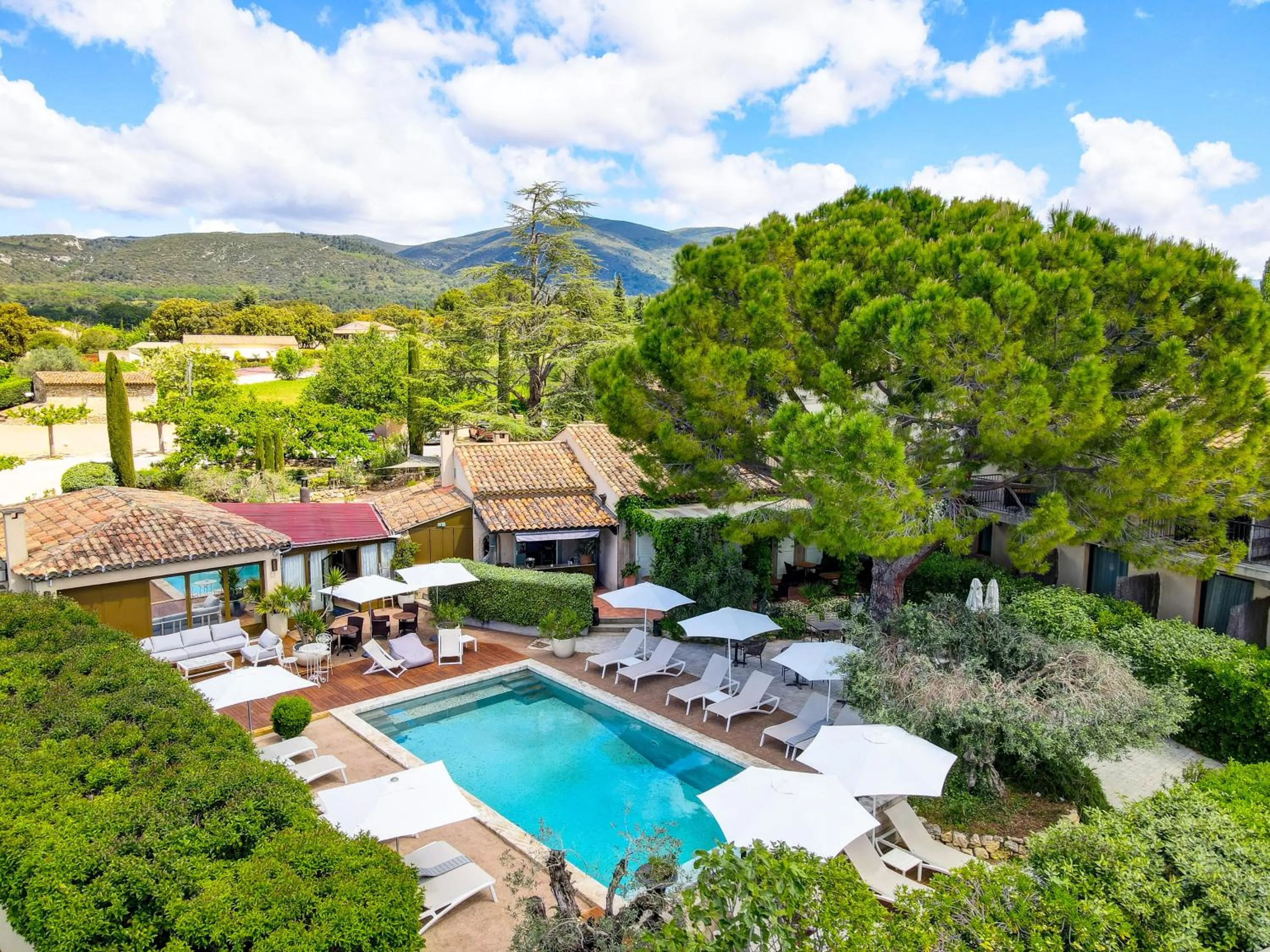 Natural landscape in Hotel Bastide & SPA - Villa de Lourmarin