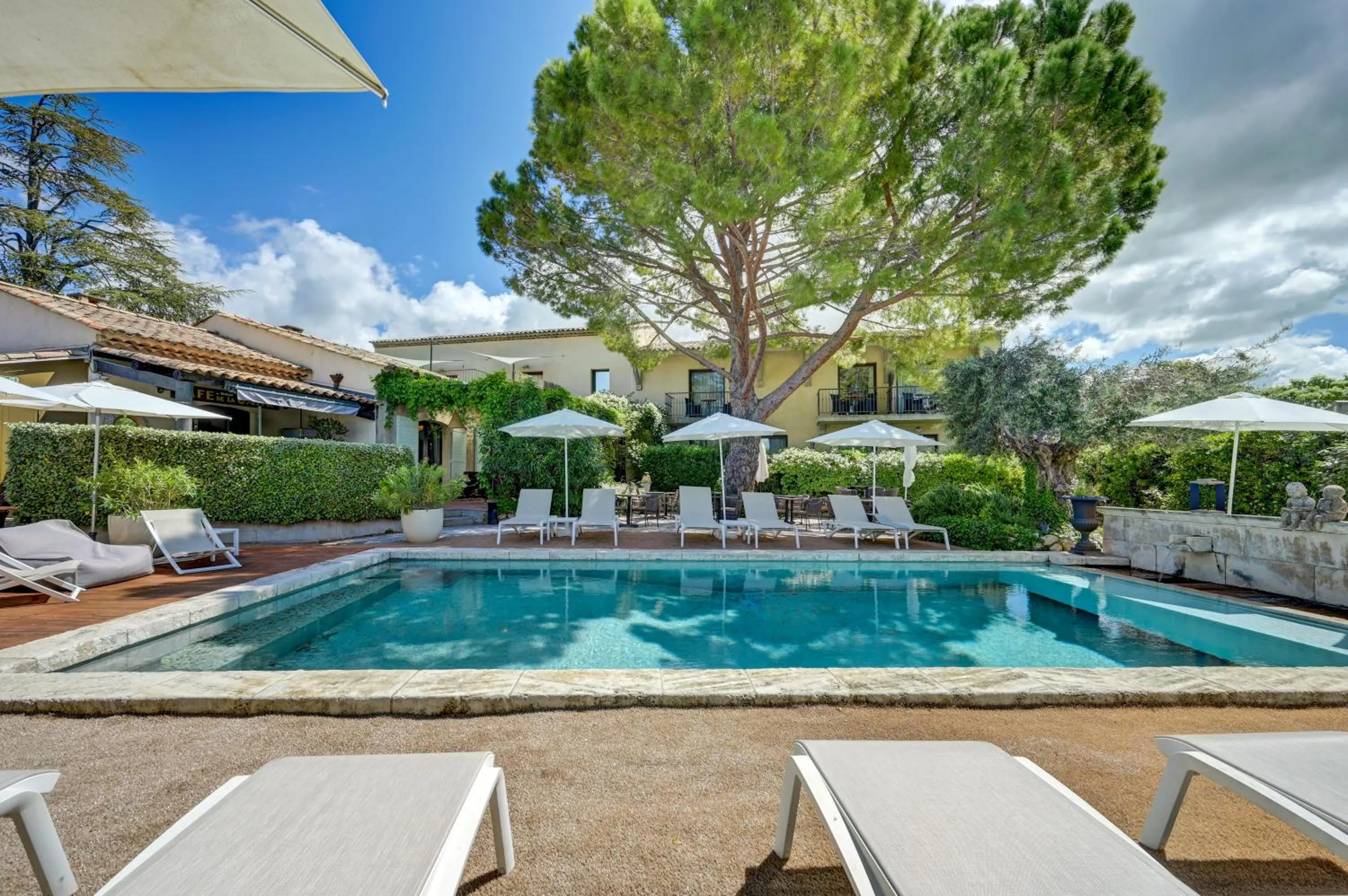 Patio in Hotel Bastide & SPA - Villa de Lourmarin