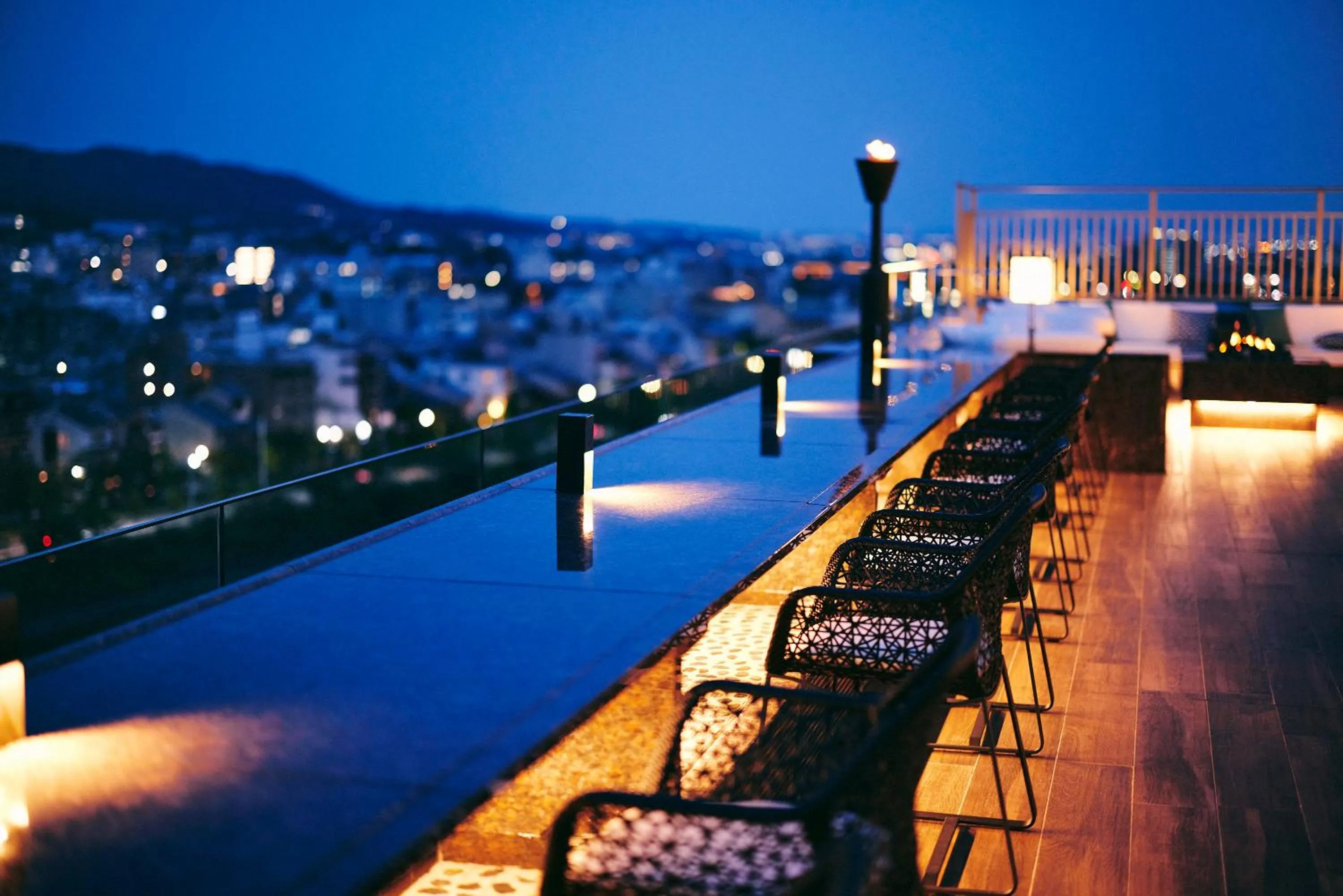 Night in Sora Niwa Terrace Kyoto