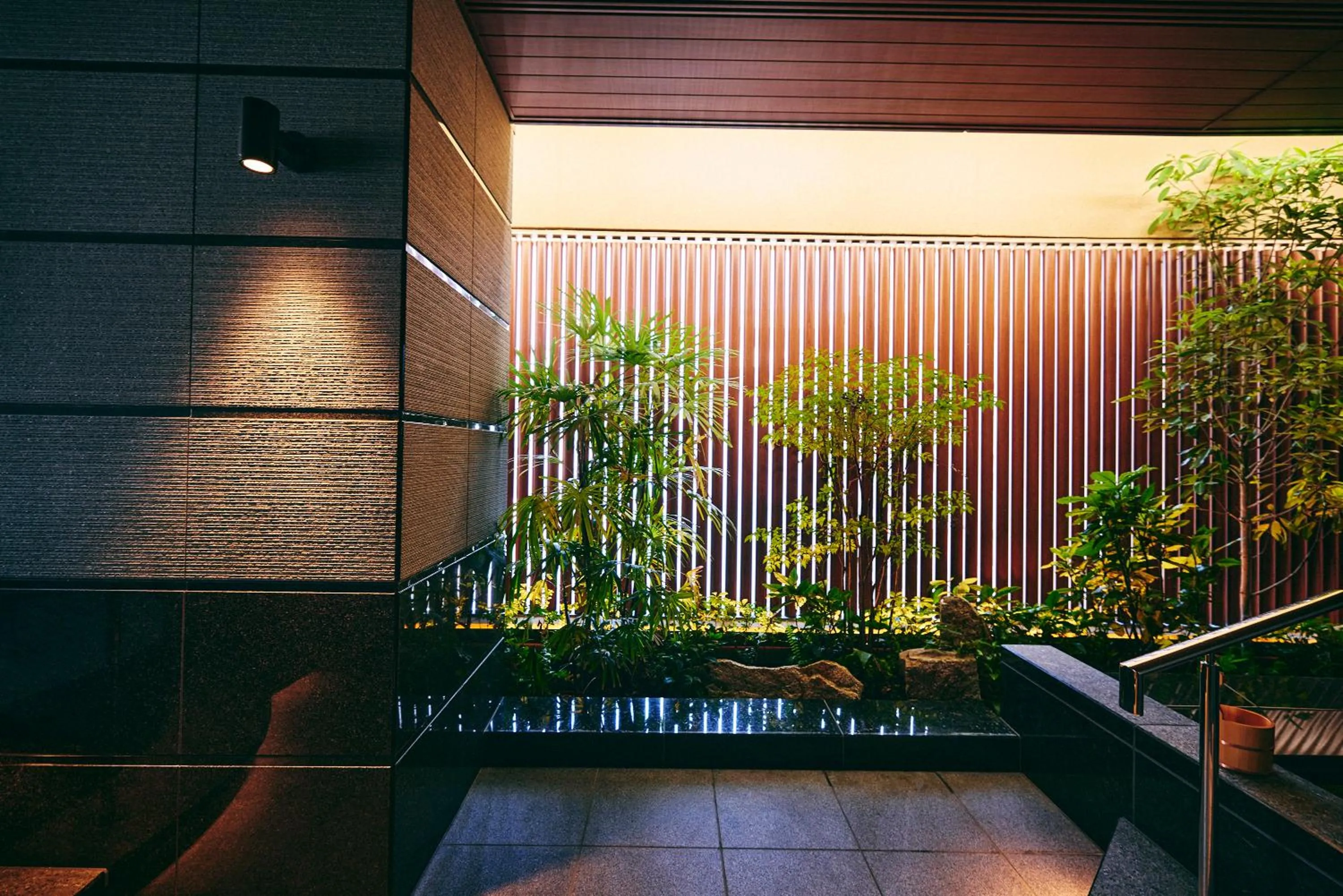 Hot Spring Bath in Sora Niwa Terrace Kyoto