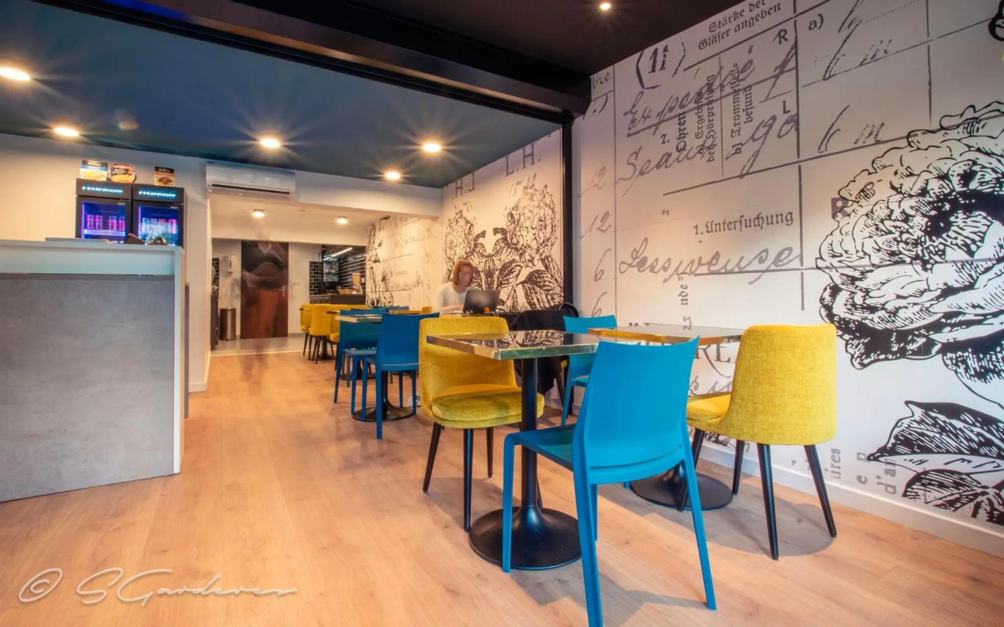 Lobby or reception in Hôtel Montilleul - Villa Primrose