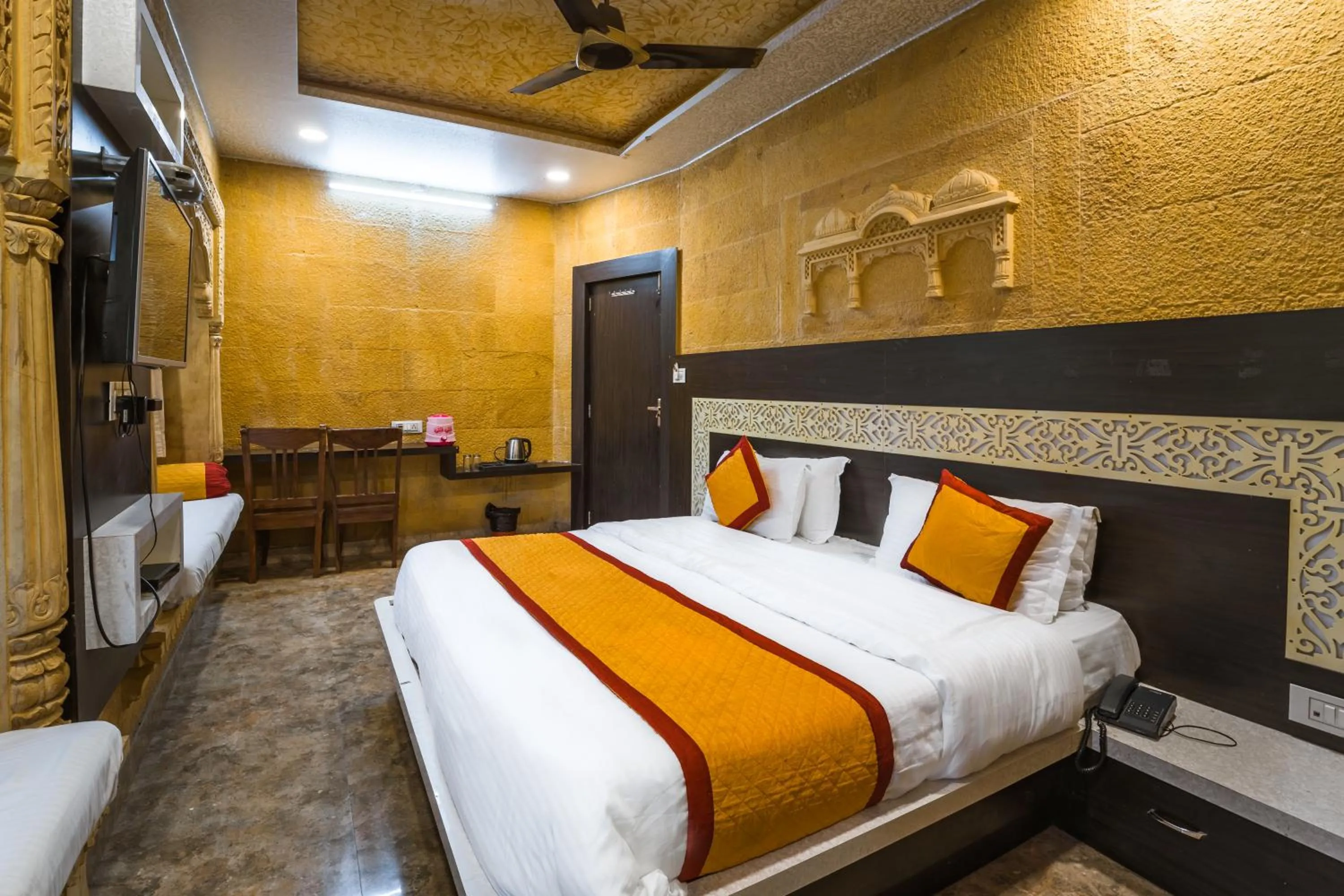 Bedroom, Bed in Hotel Prince-Near Jaisalmer Fort