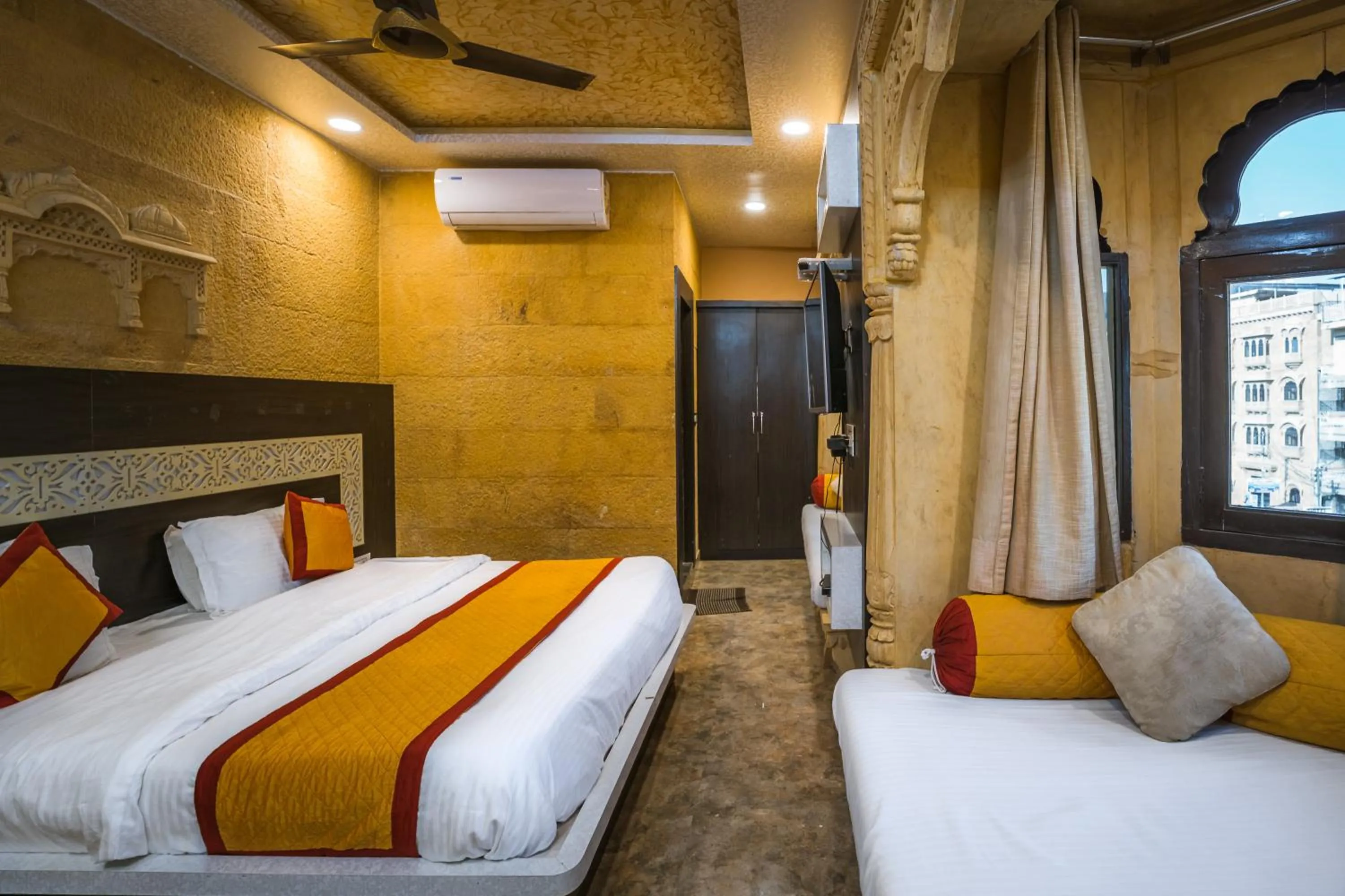 Bedroom, Bed in Hotel Prince-Near Jaisalmer Fort