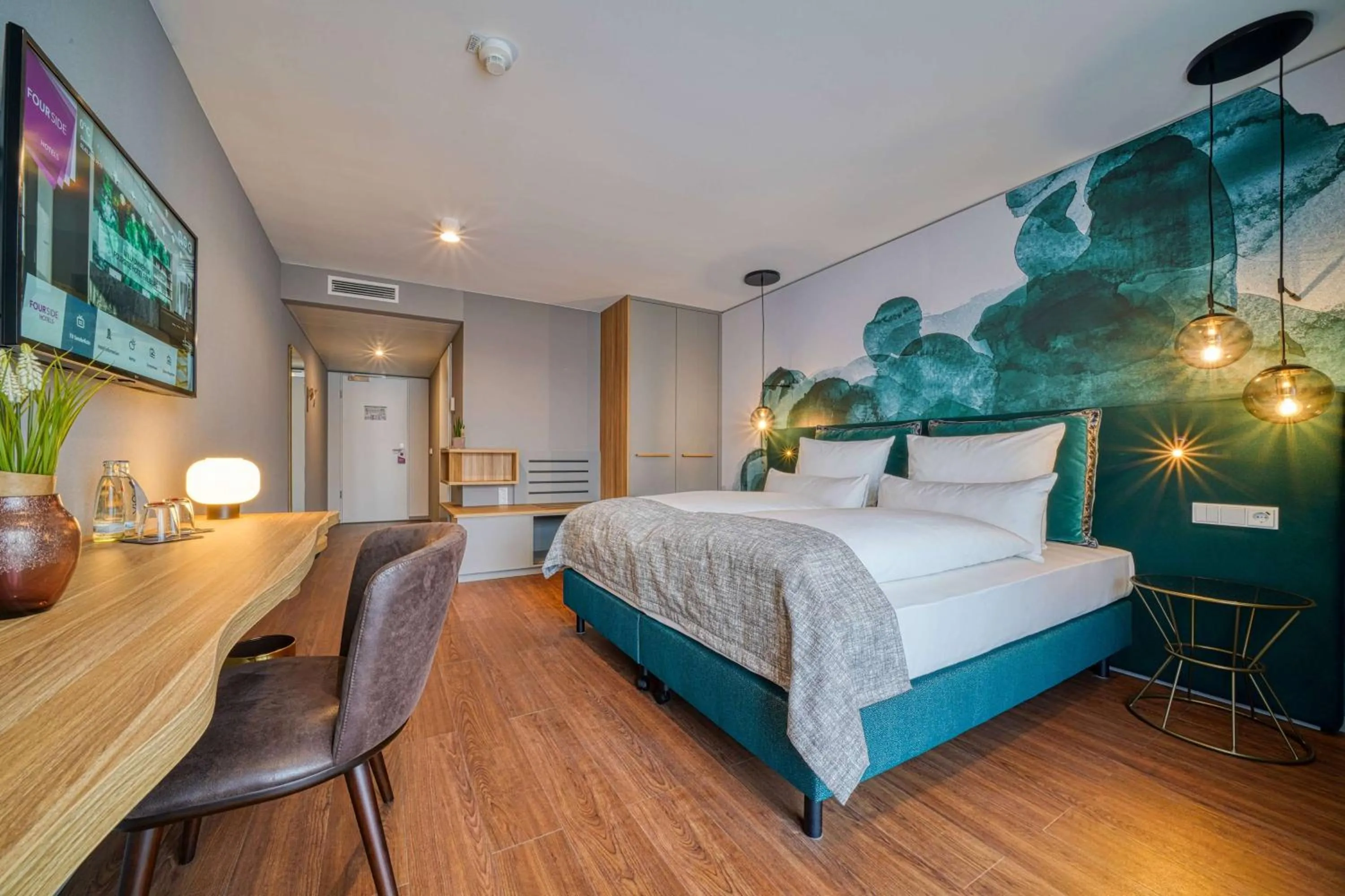 Photo of the whole room, Bed in Vienna House Easy by Wyndham Freiburg City