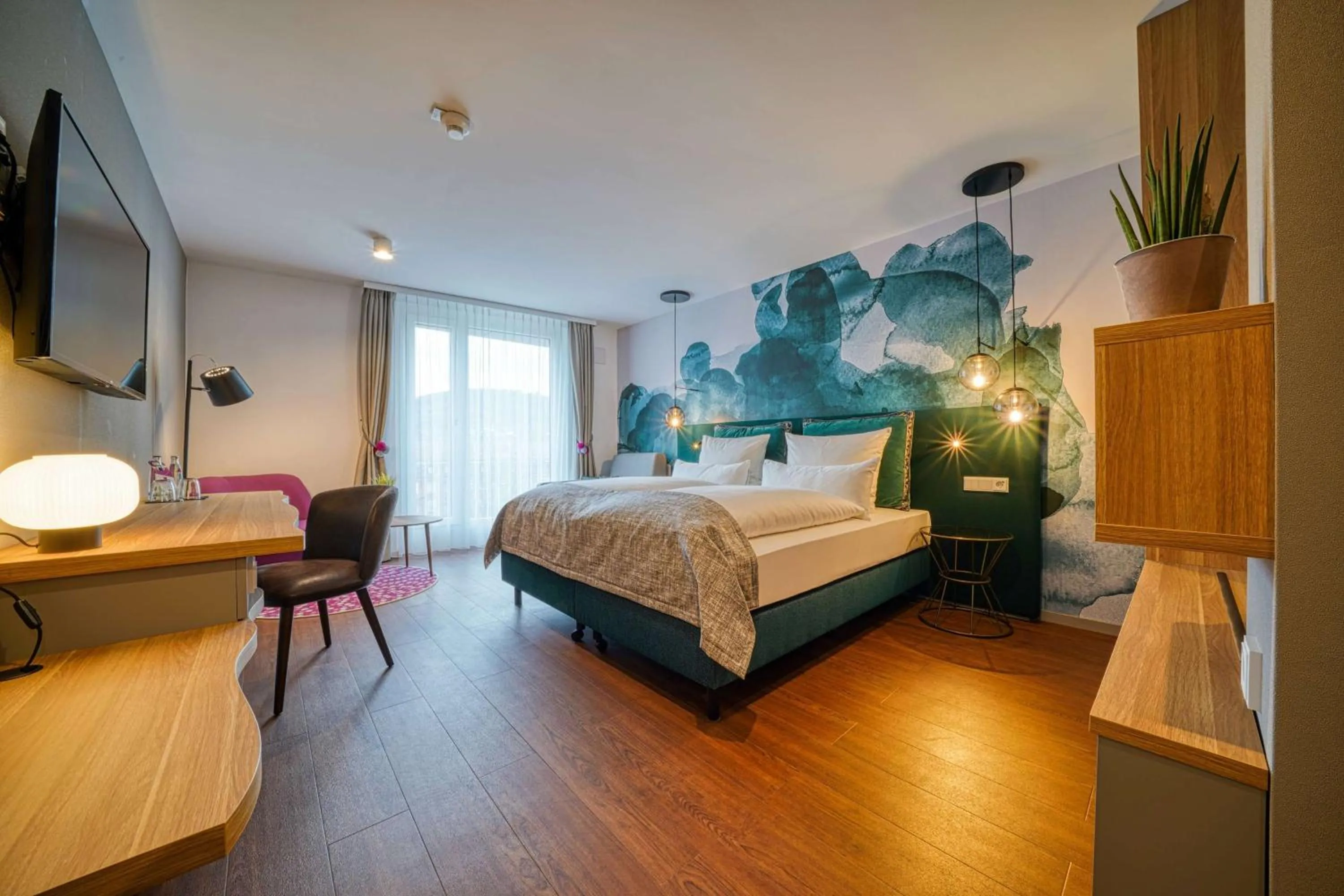 Photo of the whole room, Bed in Vienna House Easy by Wyndham Freiburg City