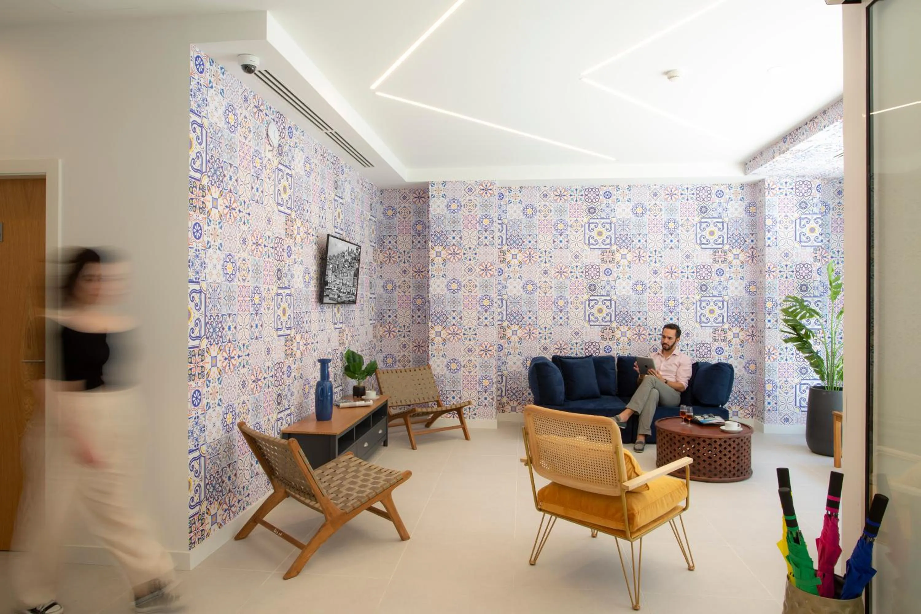 Lobby or reception in Casual Raízes Porto