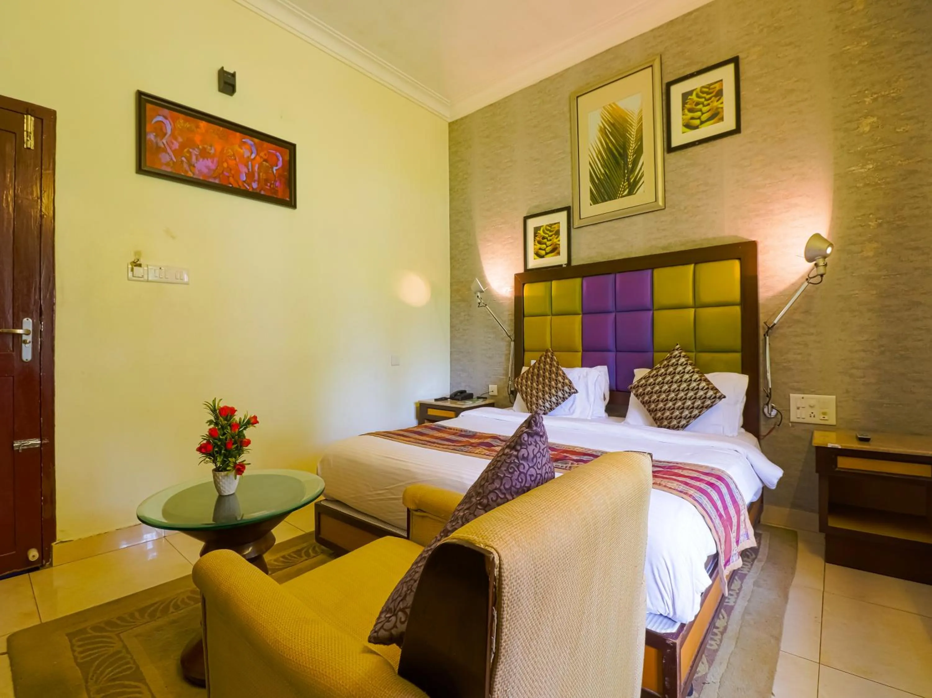 Bedroom, Bed in The Byke Puja Samudra