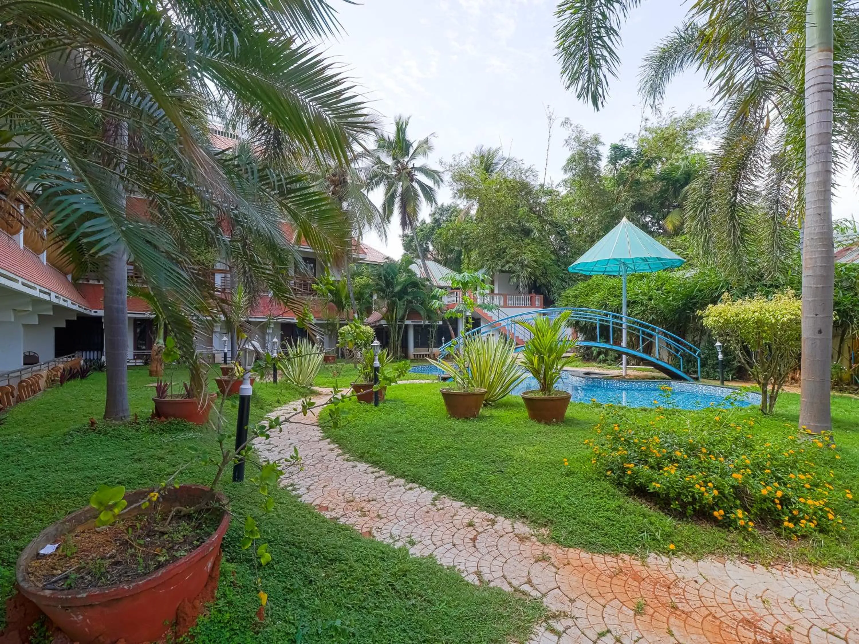 Garden in The Byke Puja Samudra