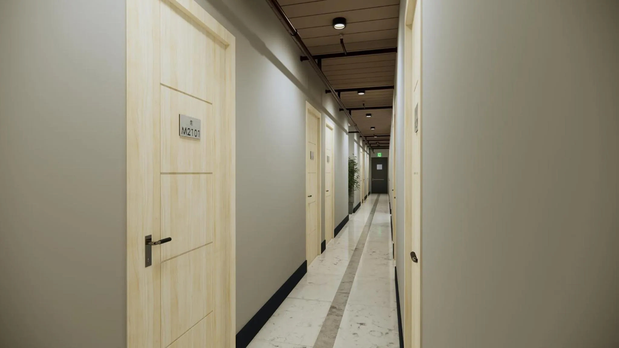 Property building in Maine City Residences Leveriza