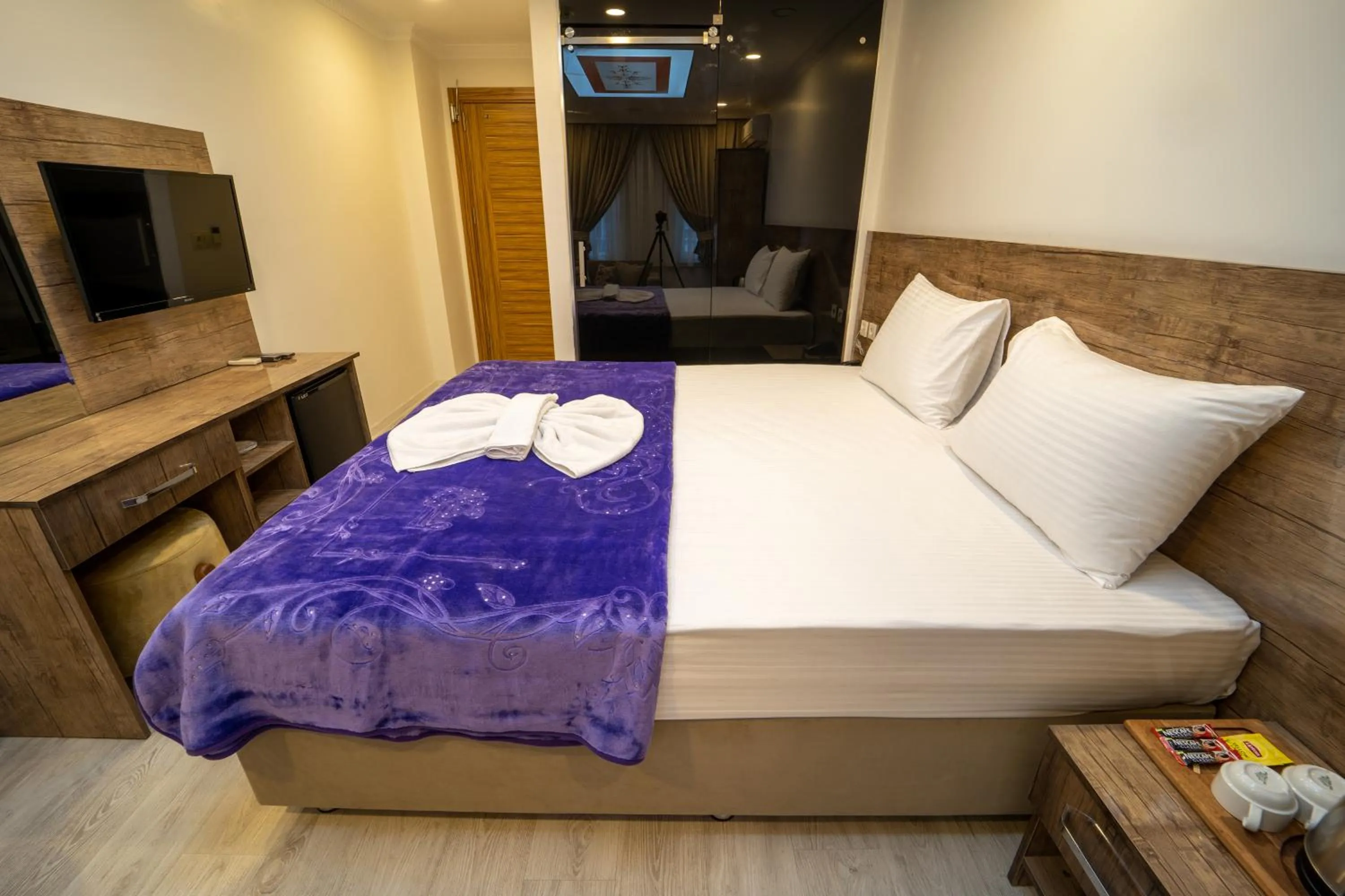 Bed in Zin Hotel İstanbul