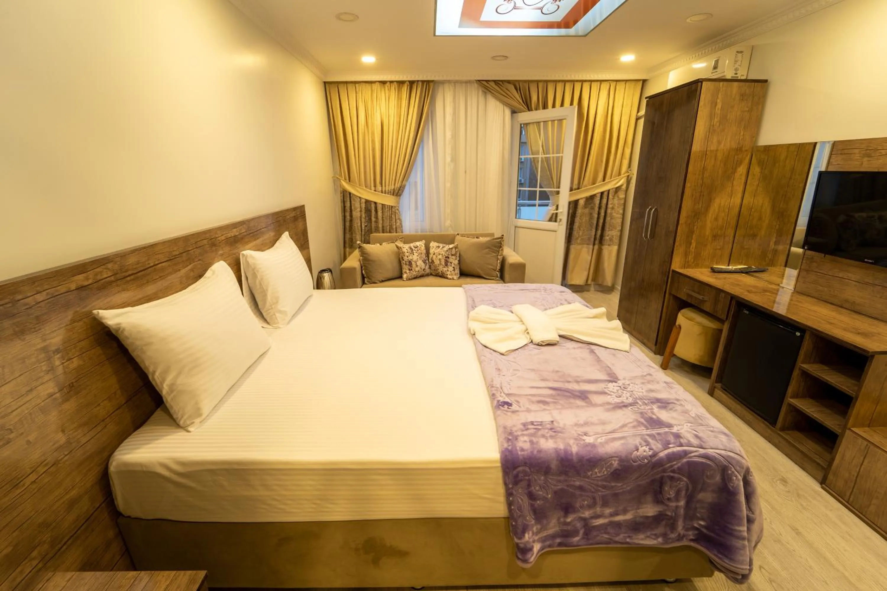 Bed in Zin Hotel İstanbul