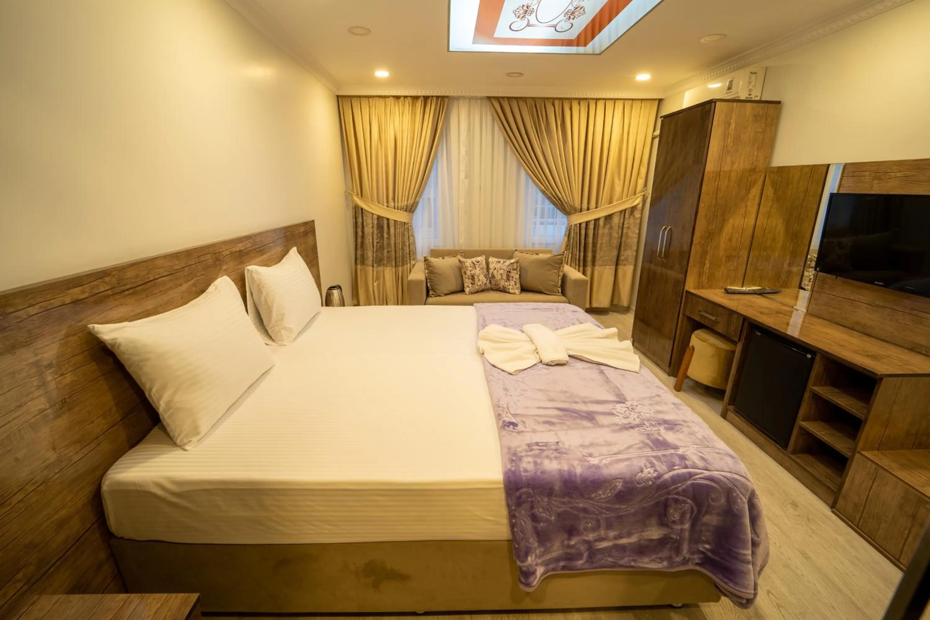 Bed in Zin Hotel İstanbul