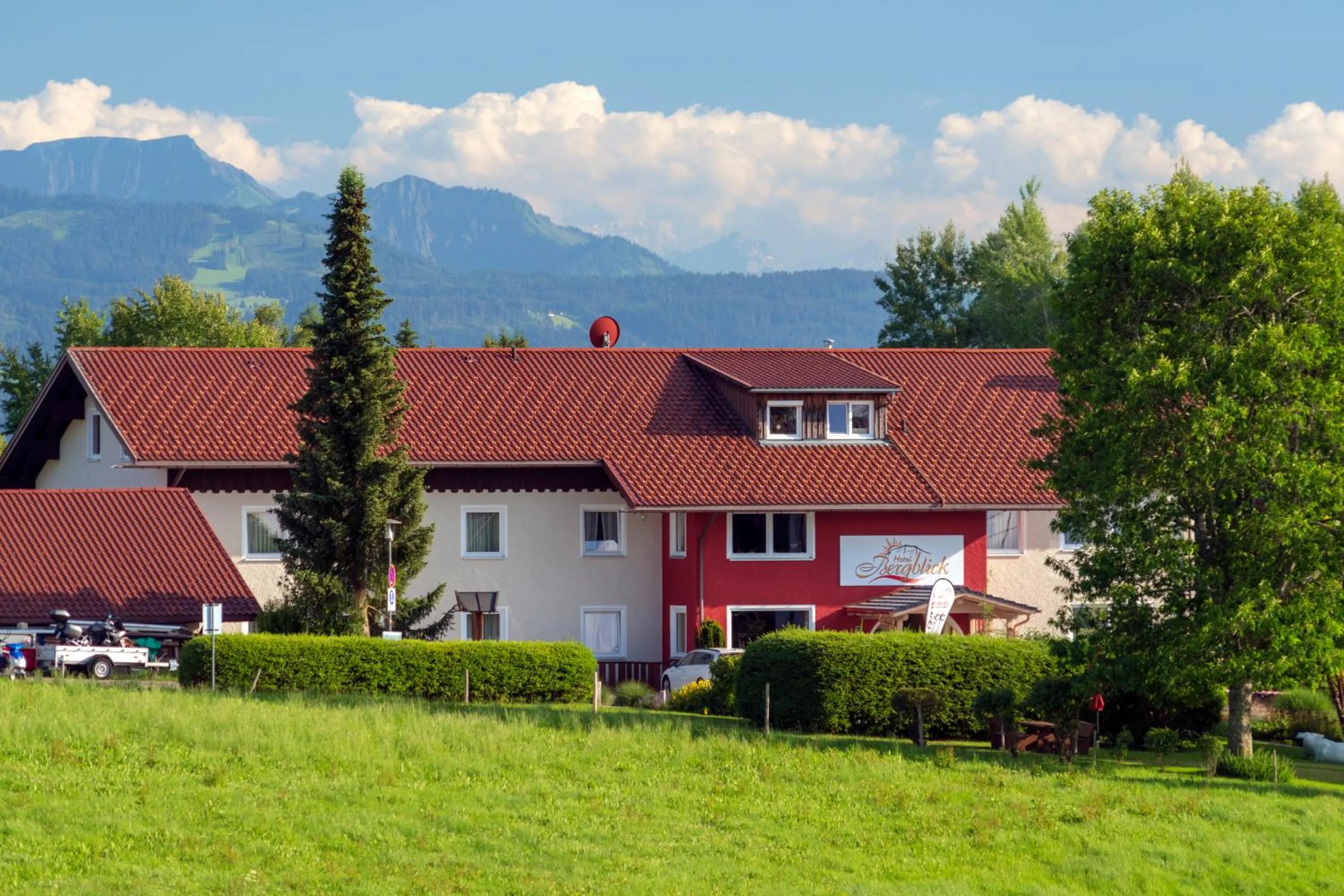 Property building in Hotel Bergblick