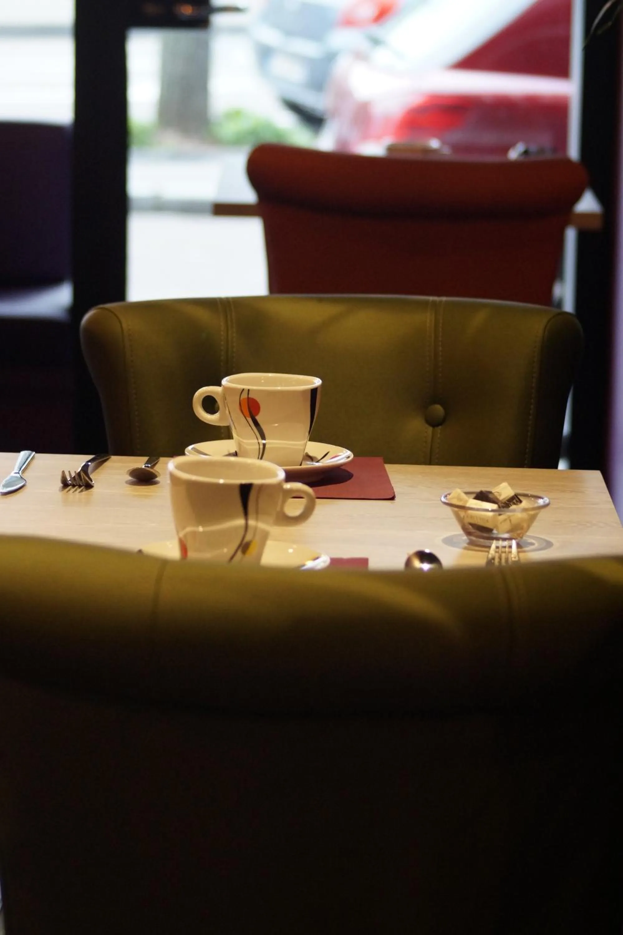 Breakfast in Hôtel Des Quatrans