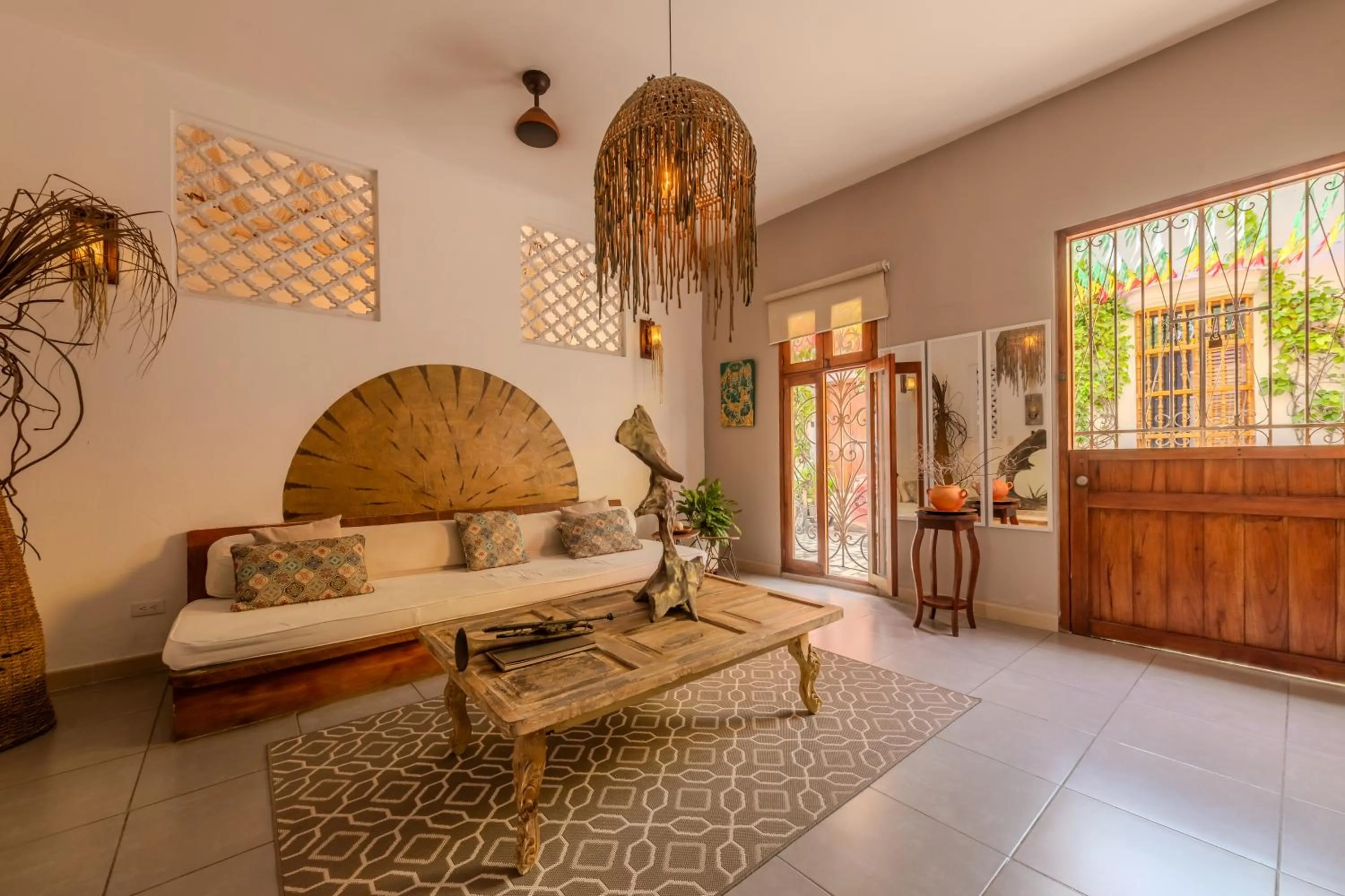 Living room in Casa Moraira