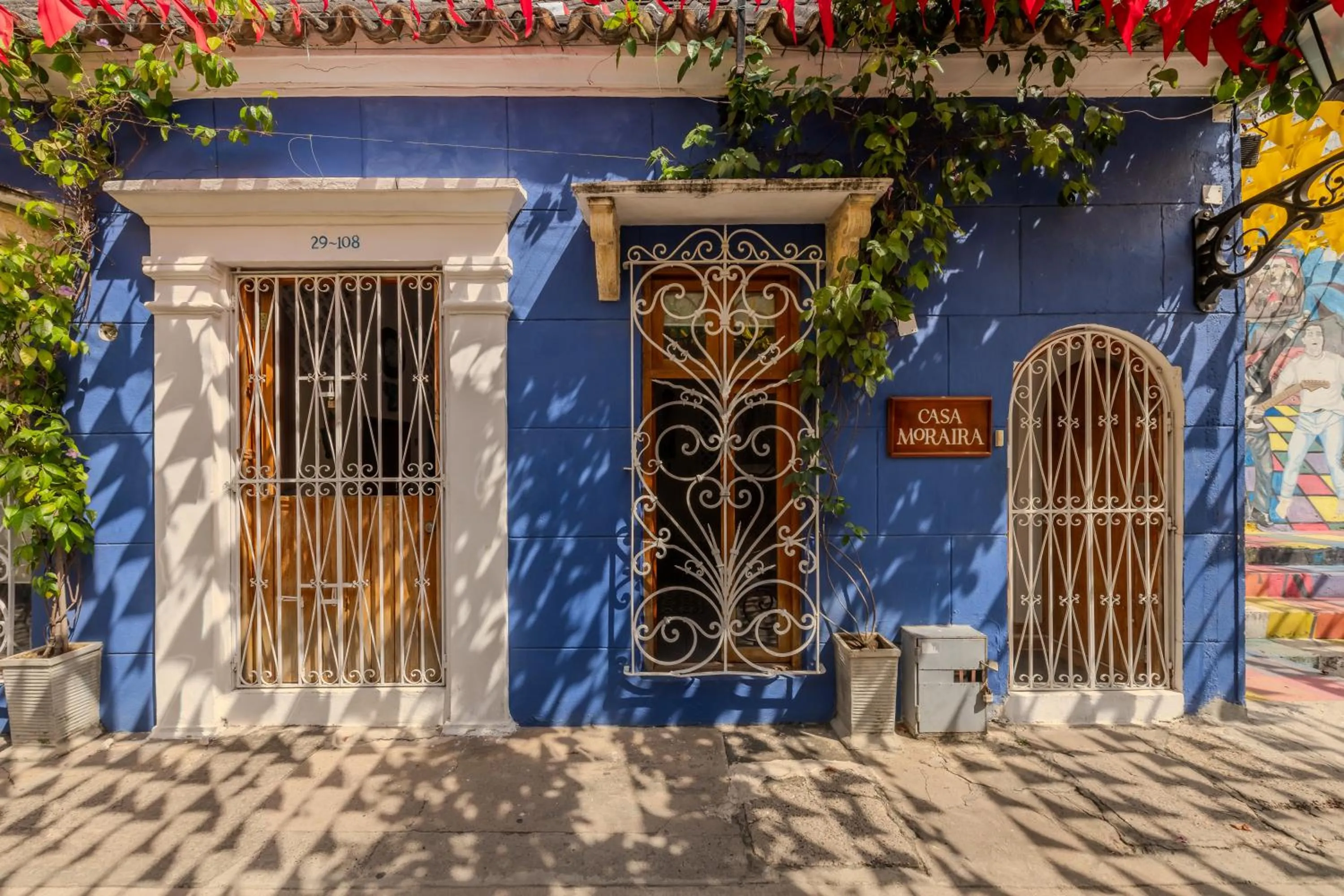 Facade/entrance in Casa Moraira