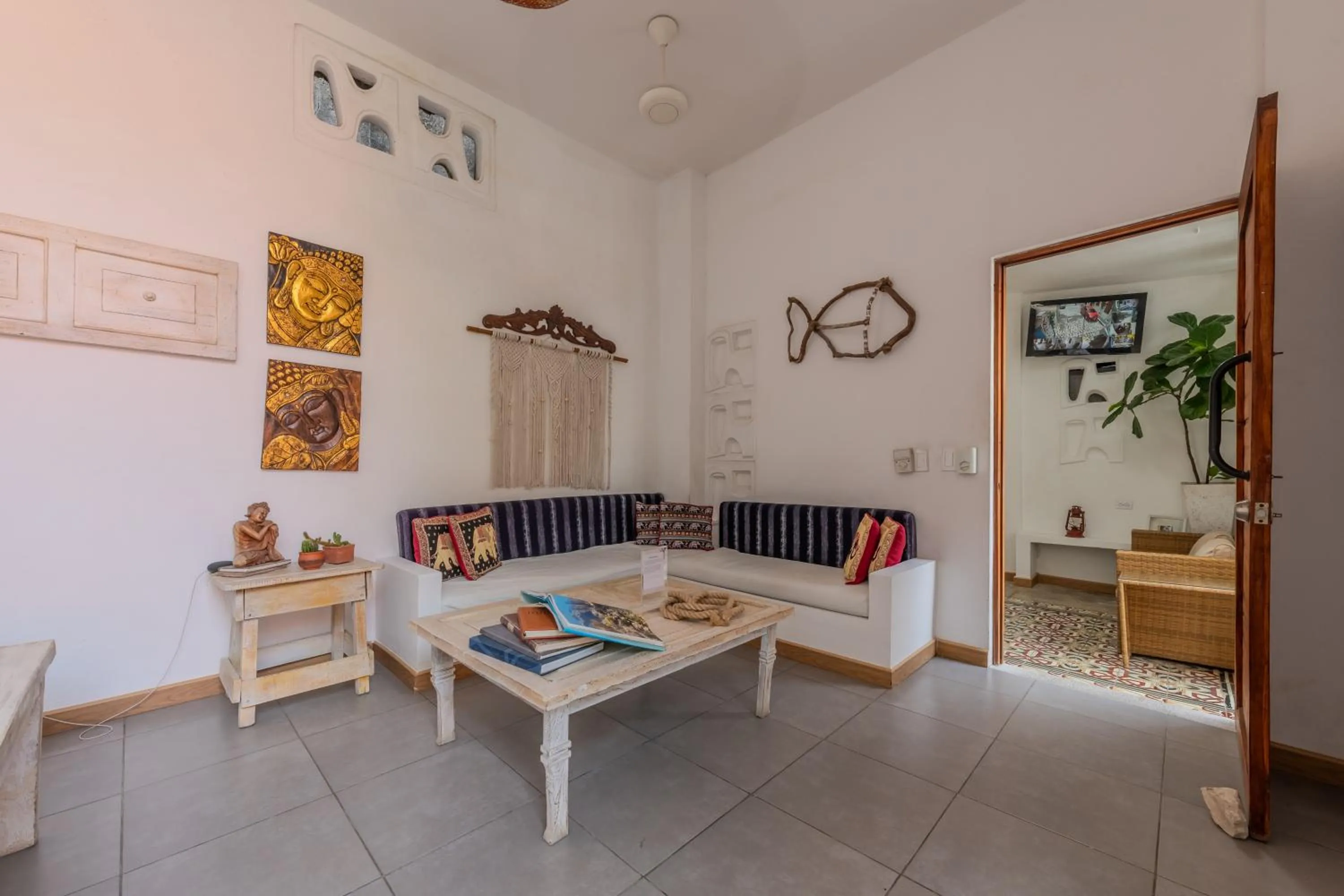 Living room in Casa Moraira