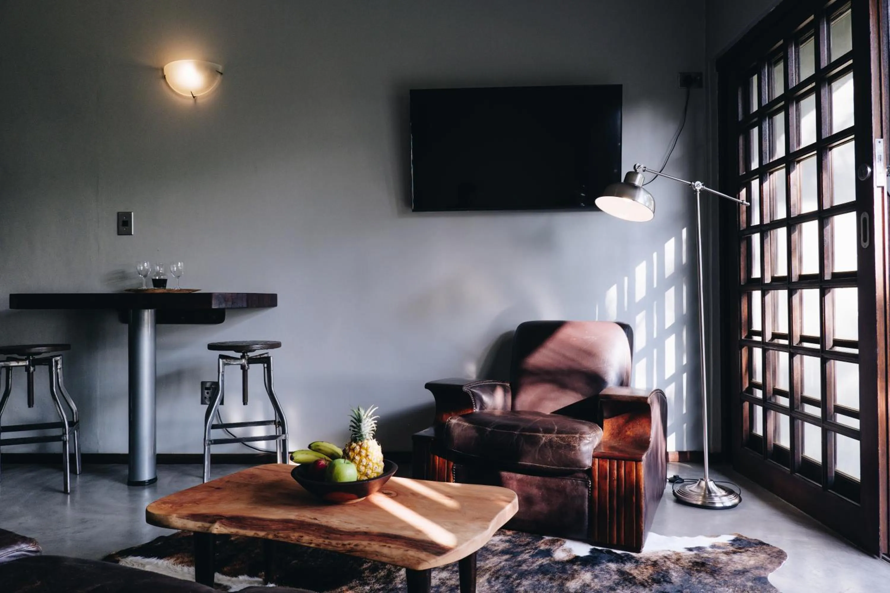 Seating area in Villa La Mercy Maisonette -No load shedding or water outage