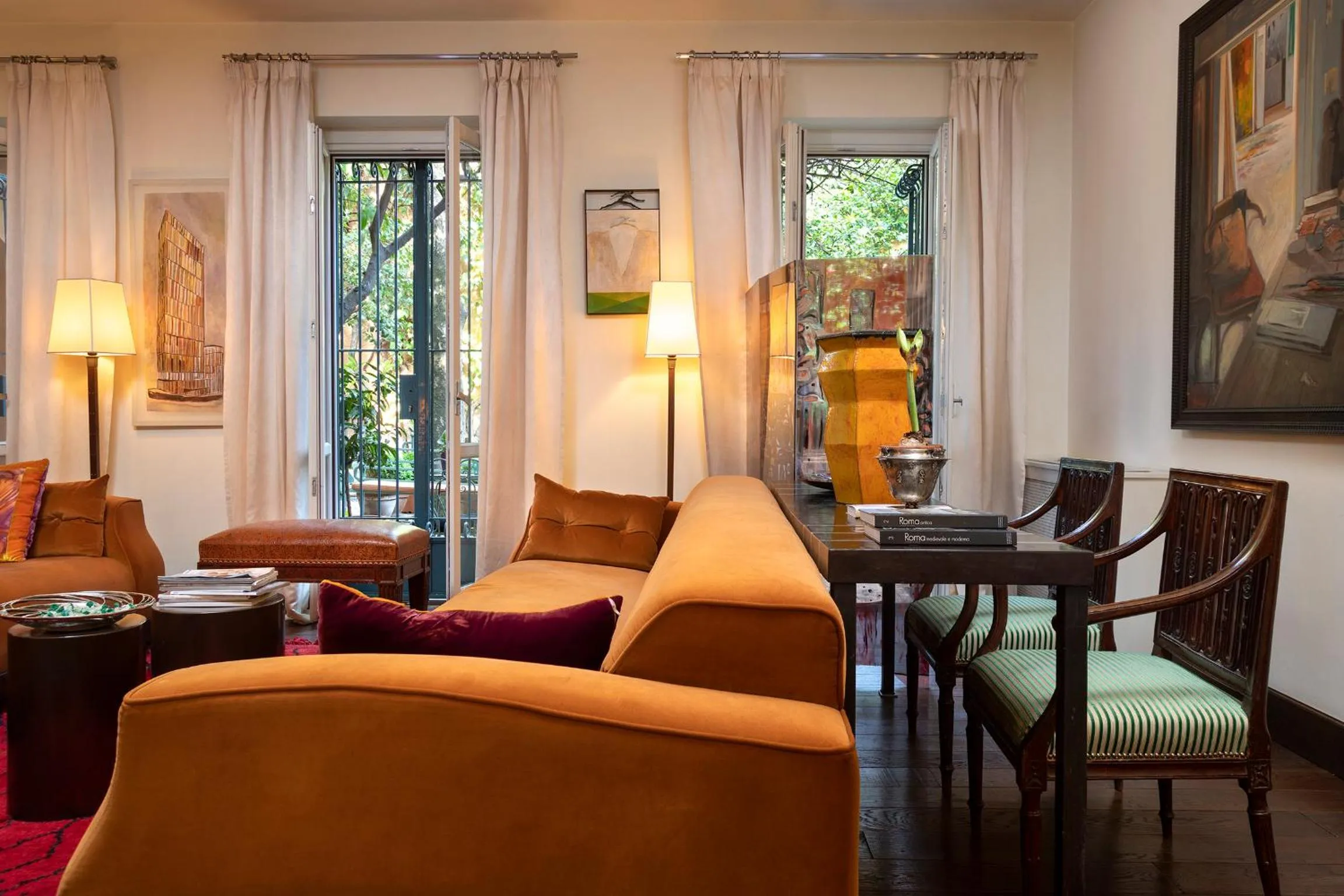 Living room in Buonanotte Garibaldi