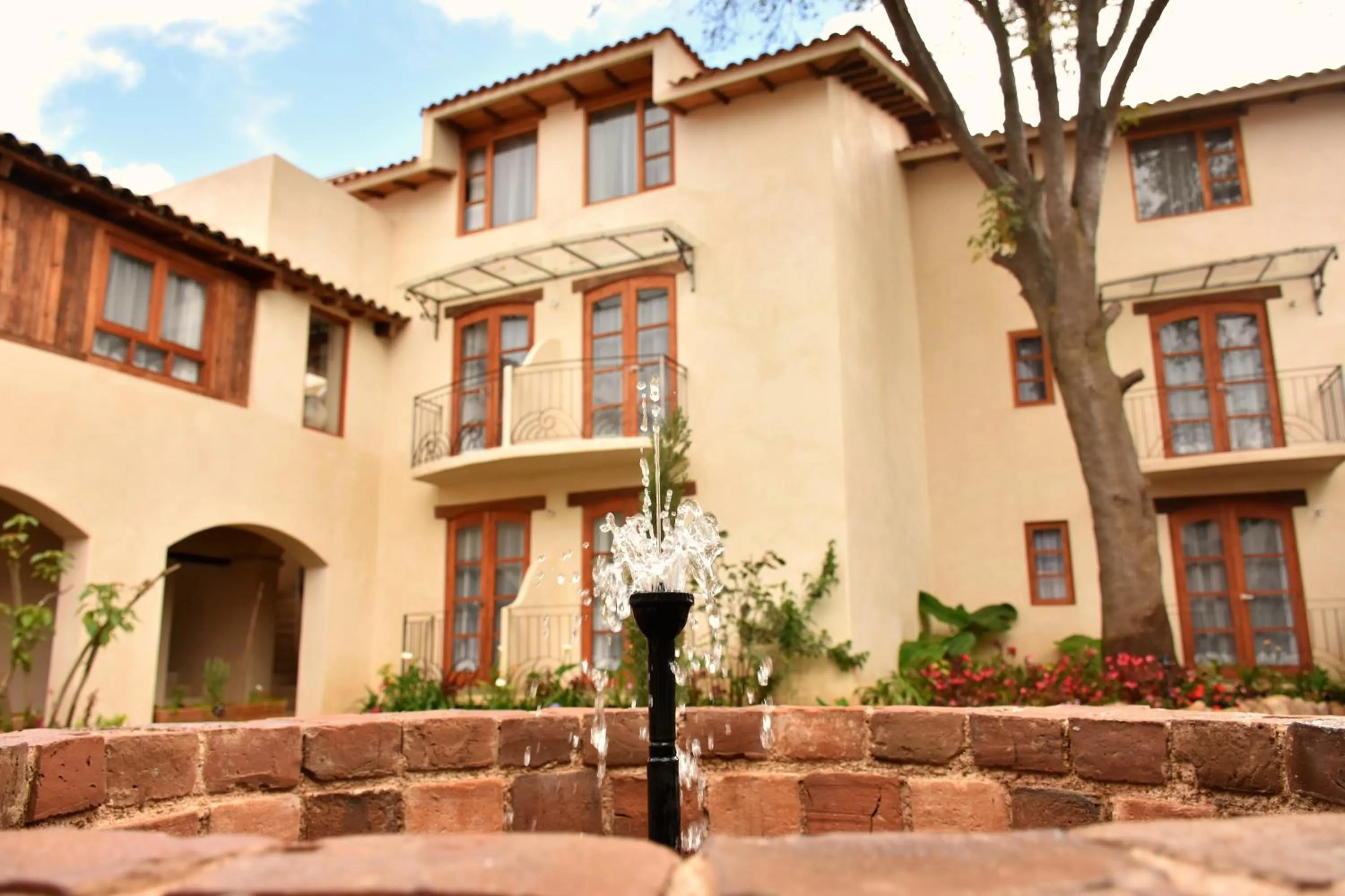 Garden view in Hotel Junvay