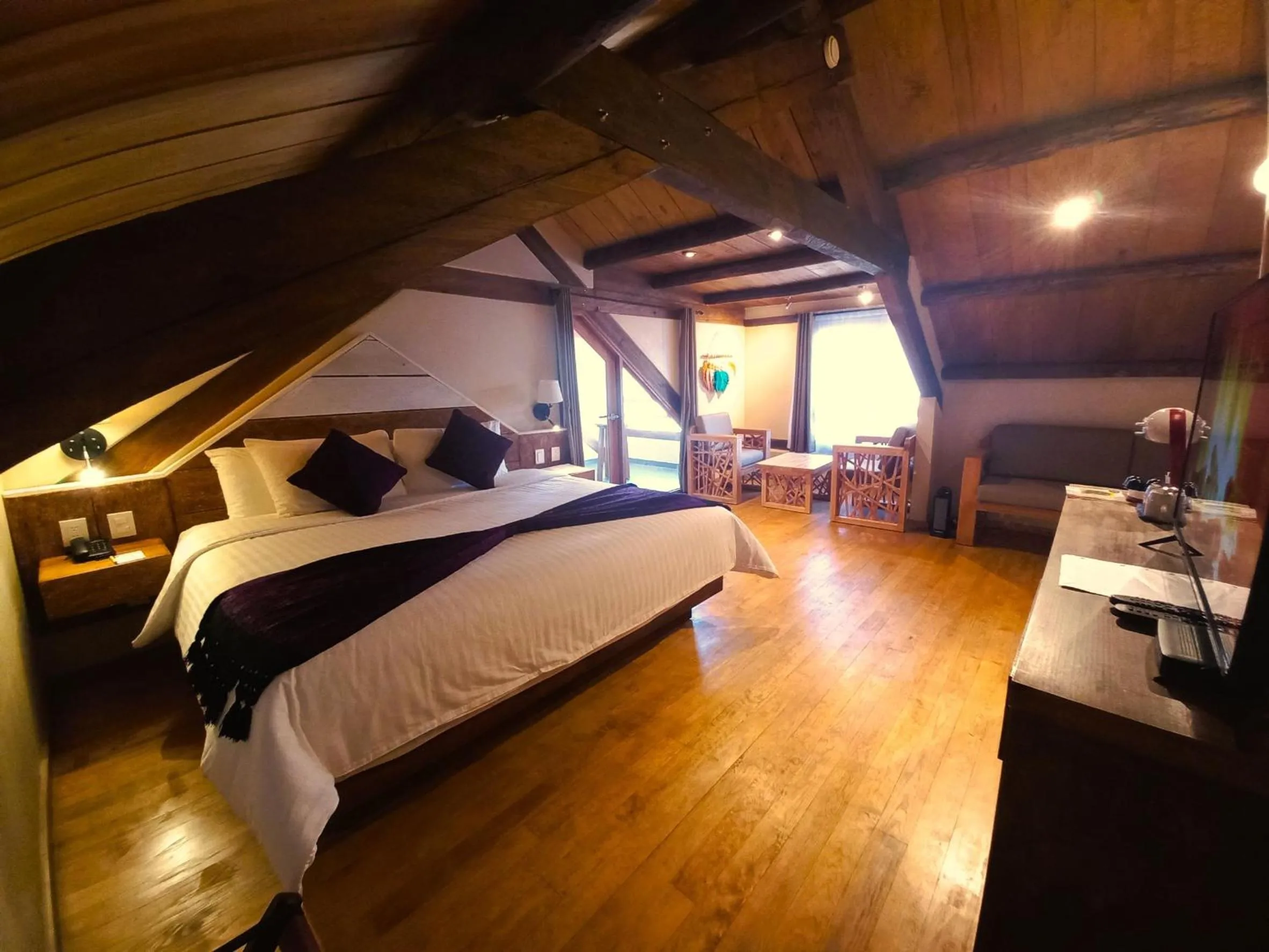 Area and facilities, Bed in Hotel Junvay