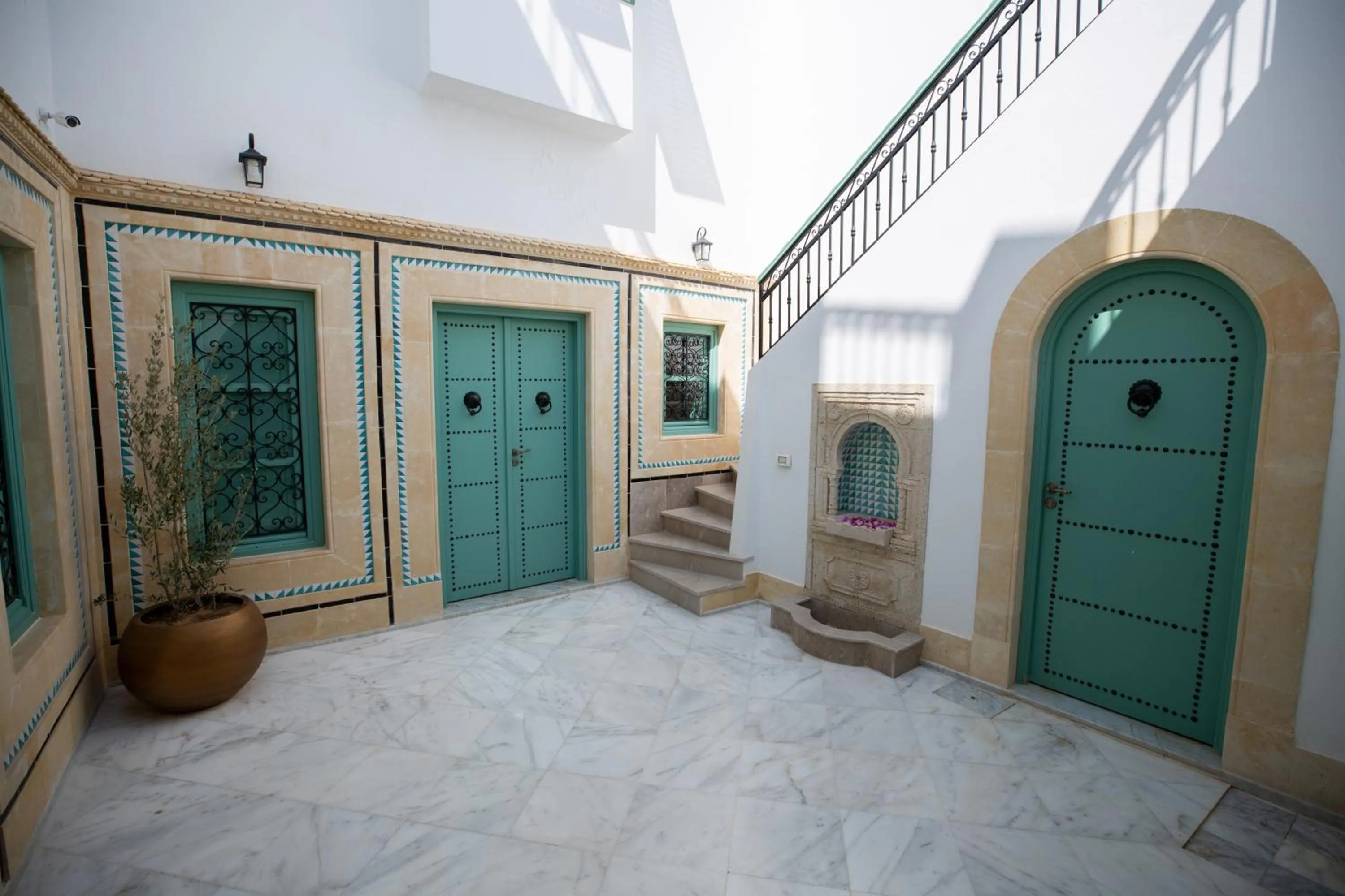 Patio in Dar Hammamet Guest House & Hammam