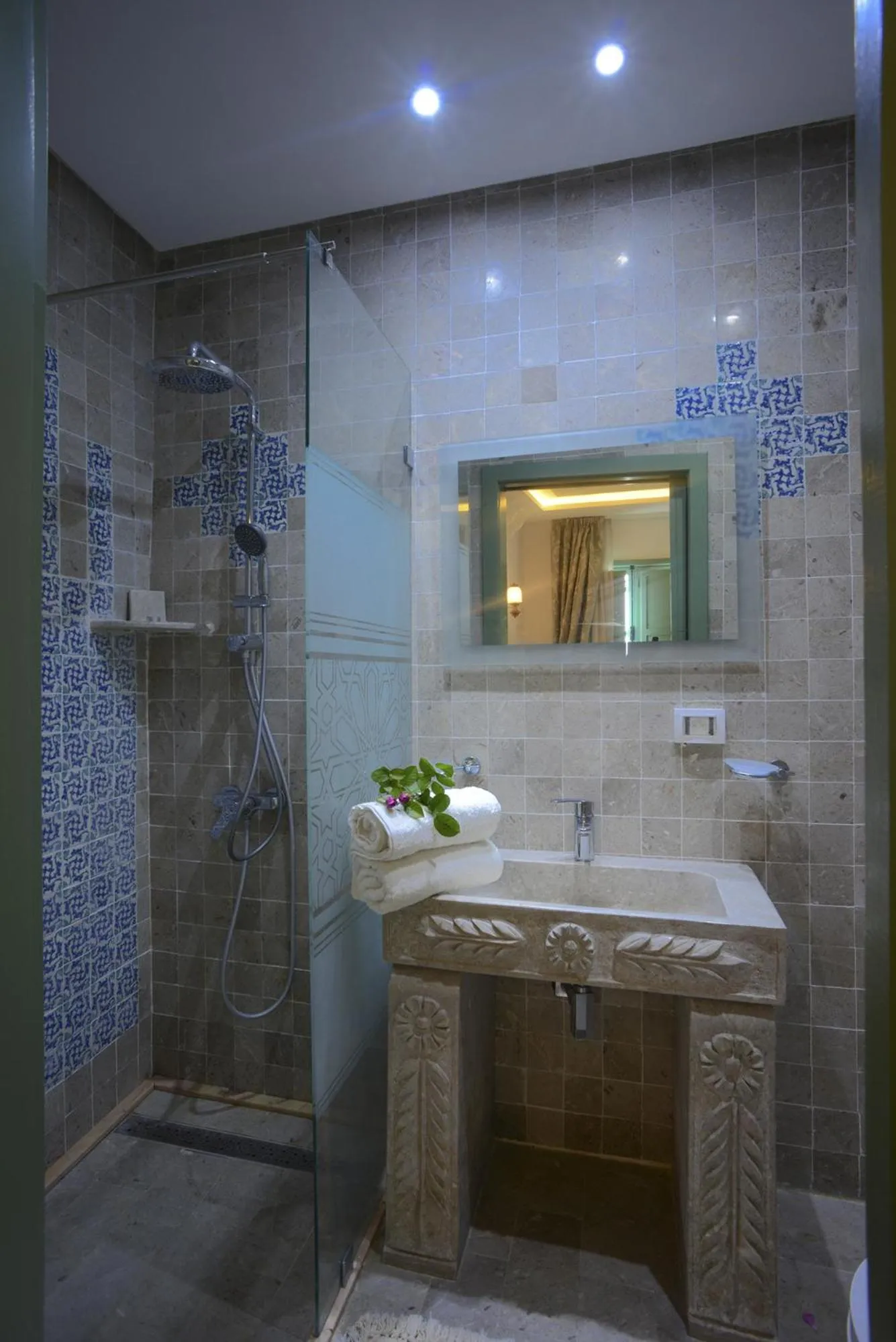 Bathroom in Dar Hammamet Guest House & Hammam