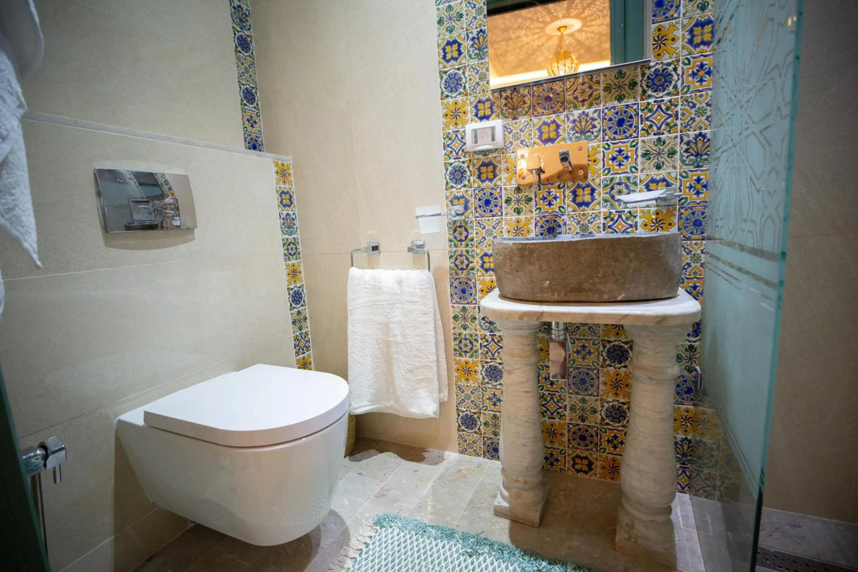 Bathroom in Dar Hammamet Guest House & Hammam