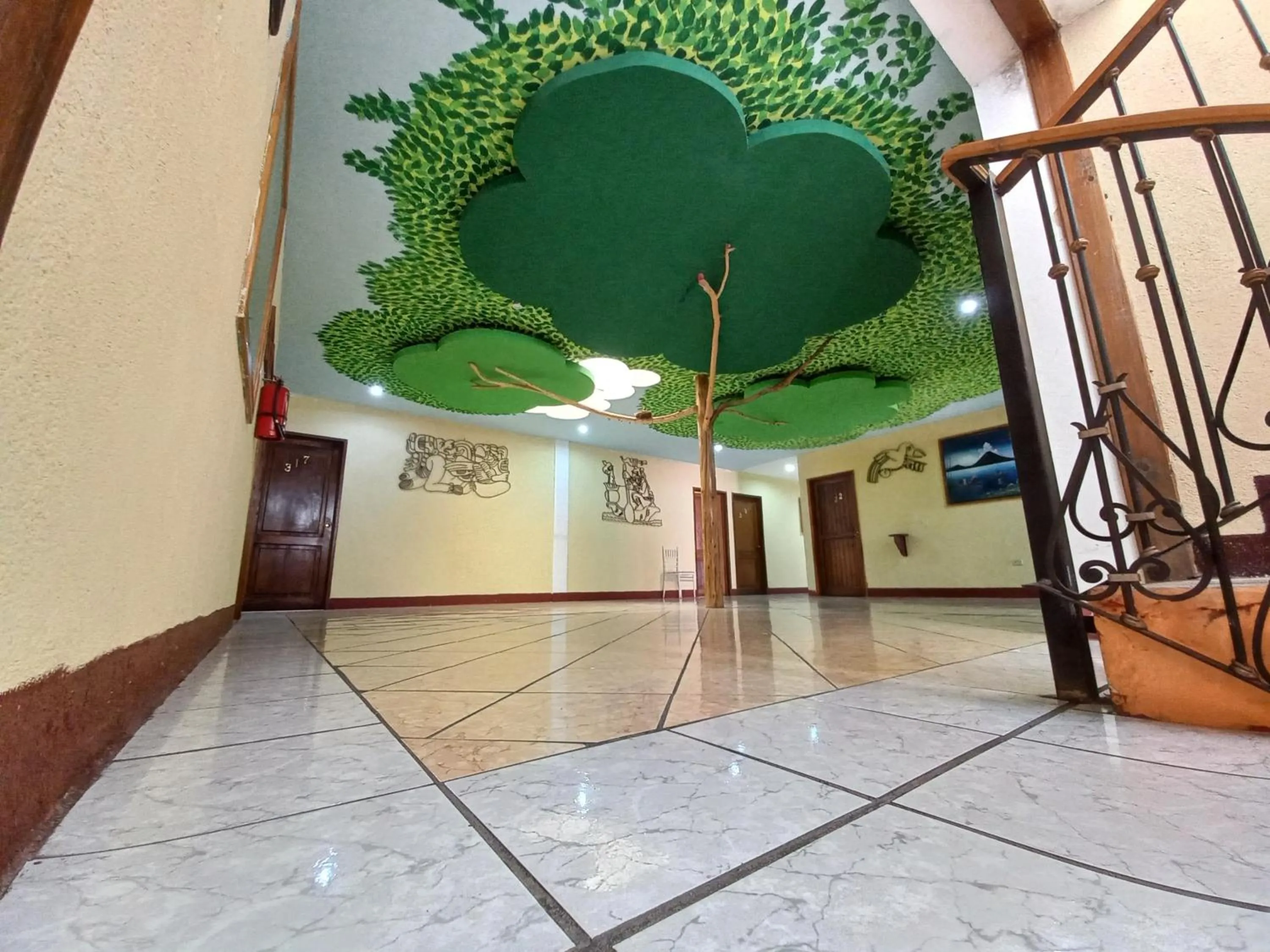 Property building in Hotel Nakbé Atitlán