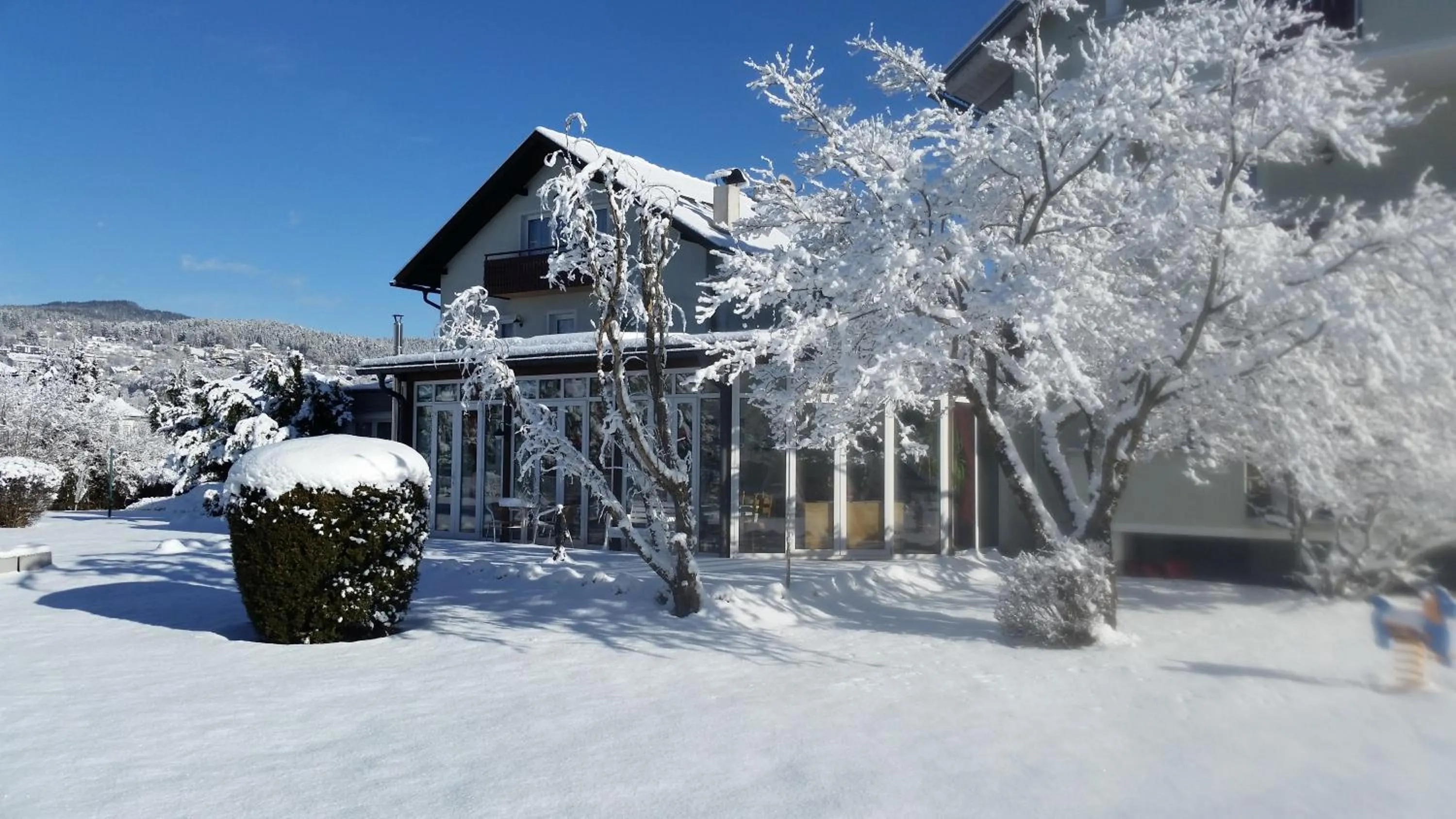 Winter in Hotel Villa Flora