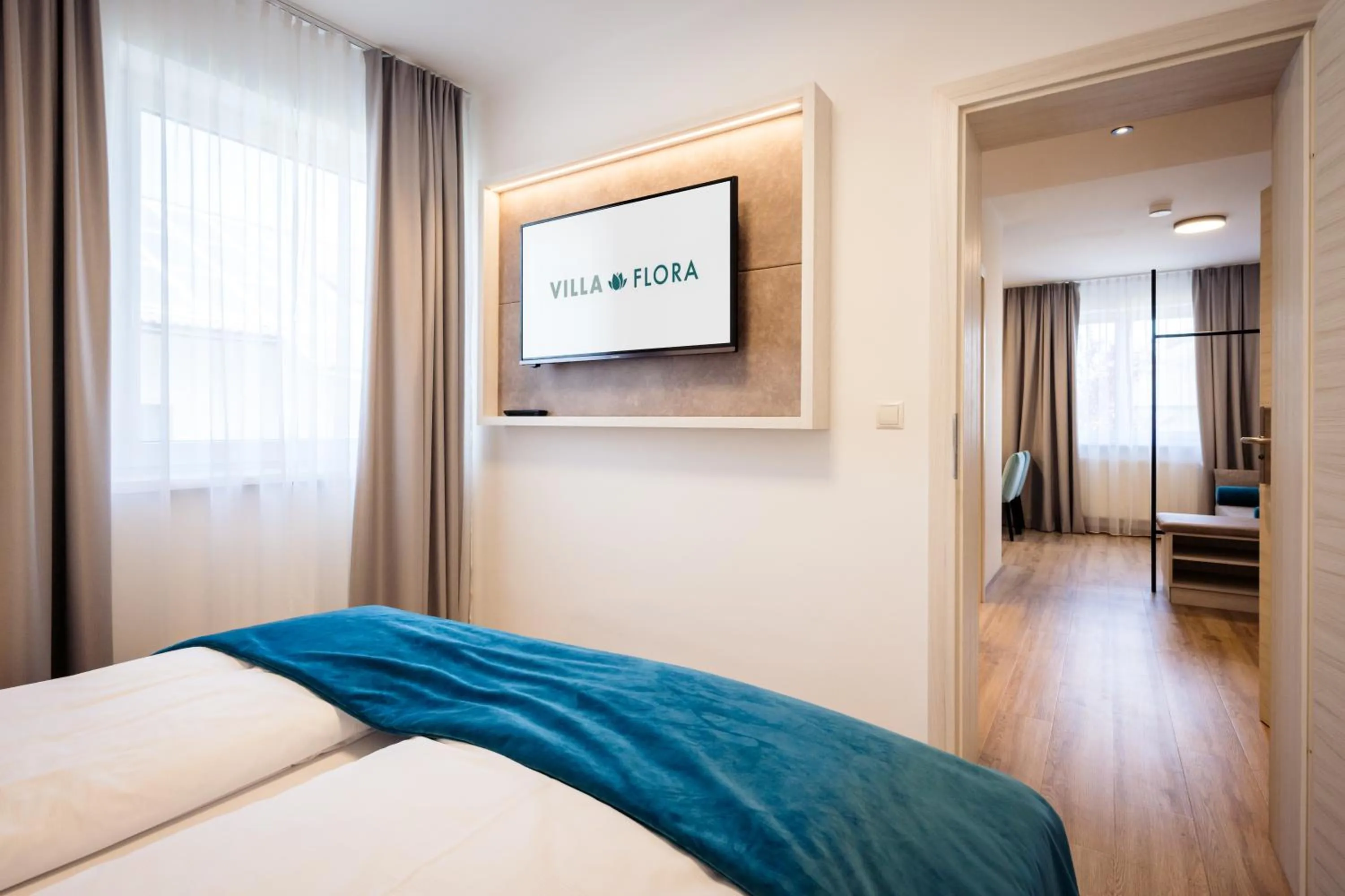 Bedroom, Bed in Hotel Villa Flora