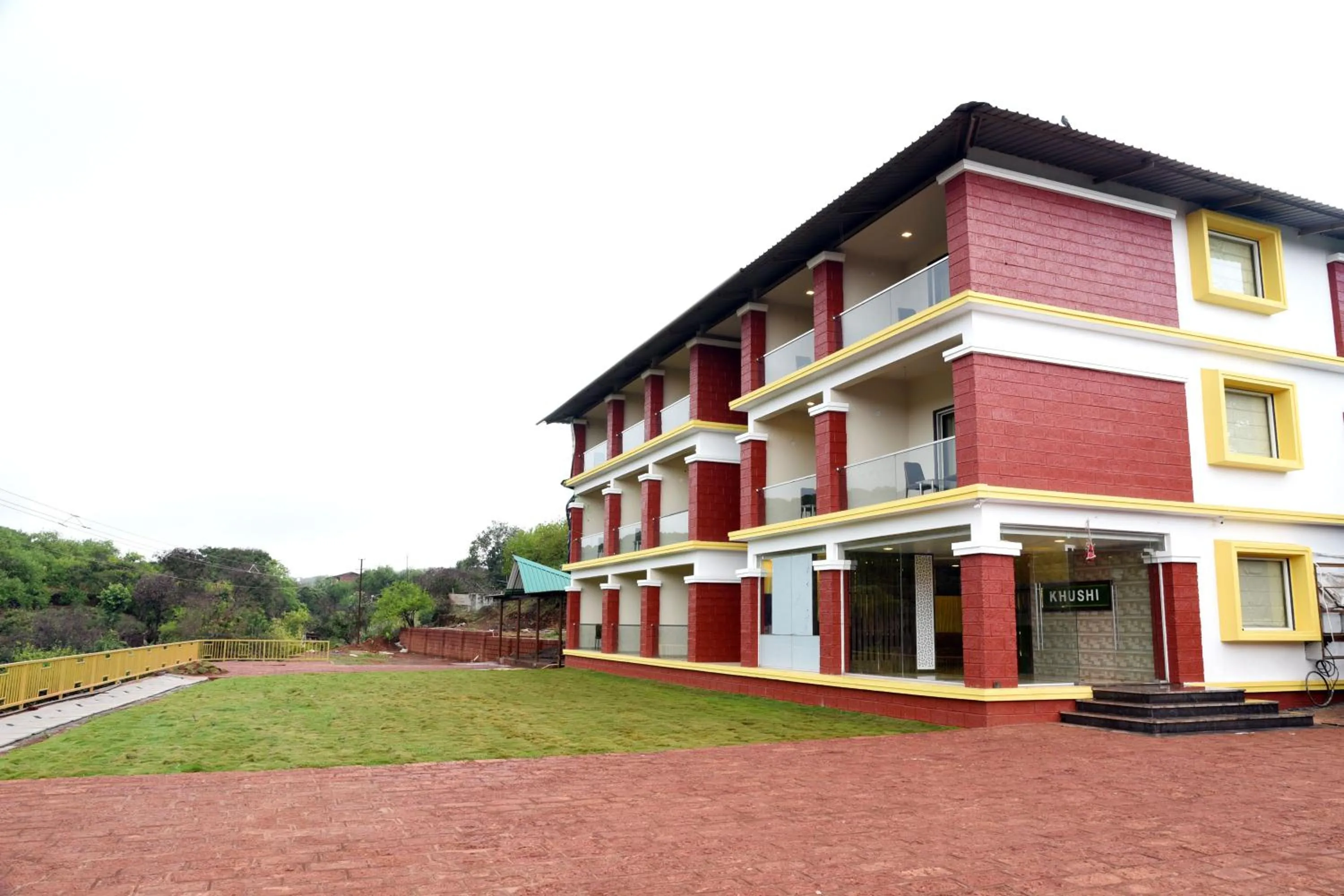 Property building in Khushi Riverside Resort & Spa