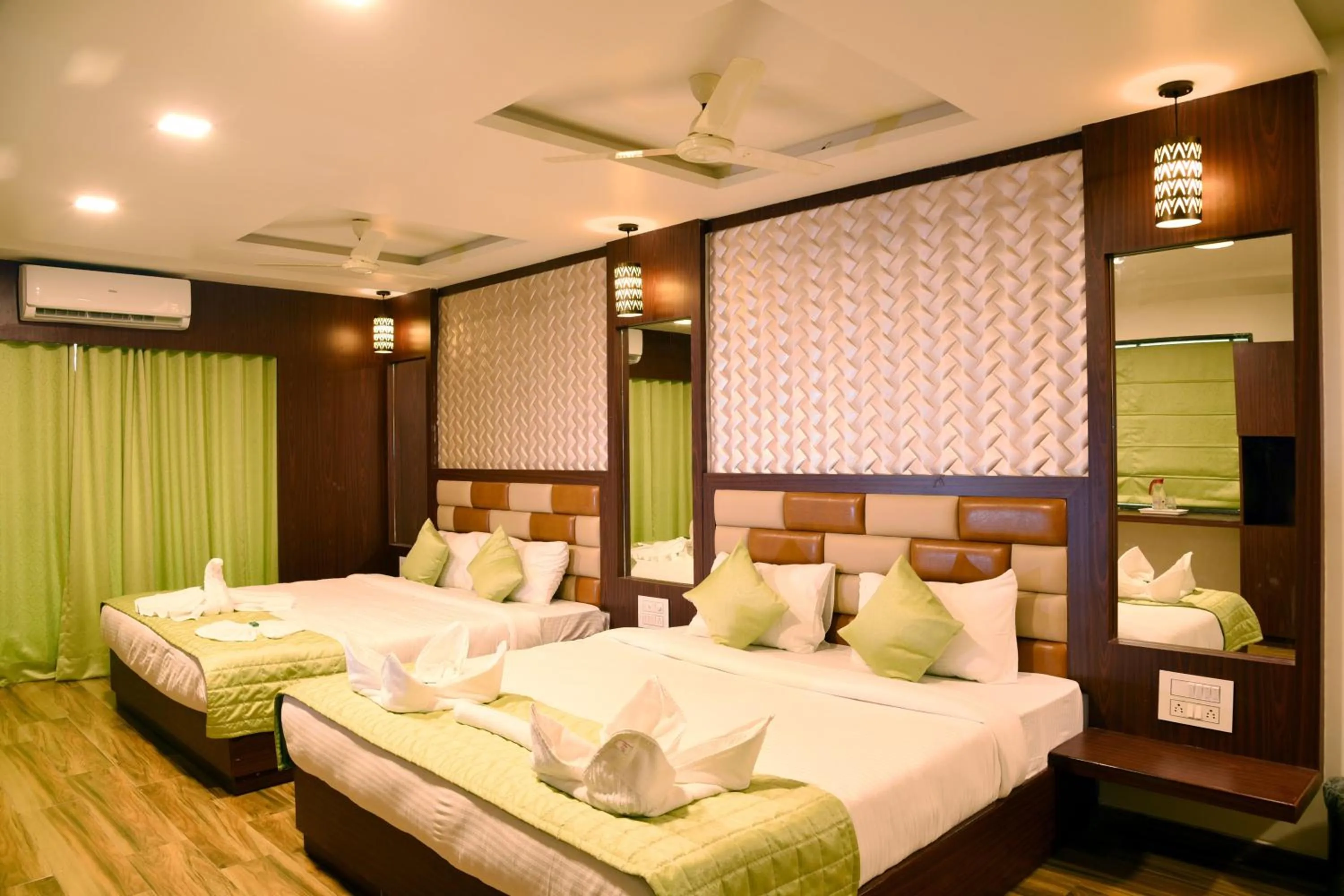 Bedroom, Bed in Khushi Riverside Resort & Spa