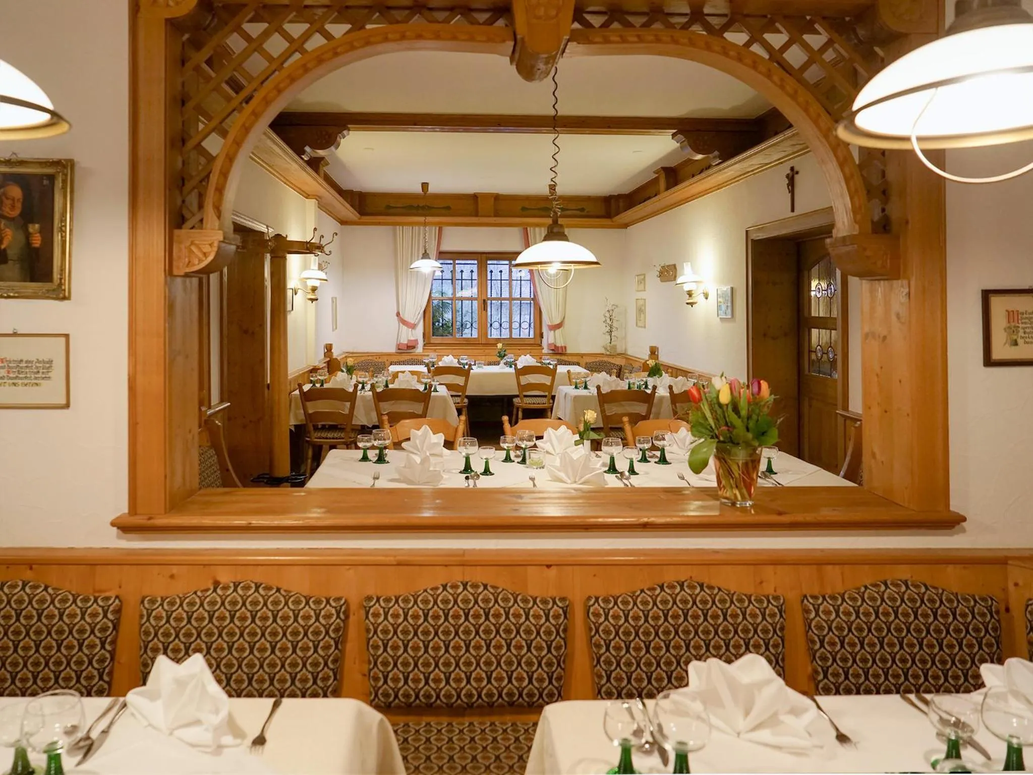 Restaurant/places to eat in Hotel Gasthof zum Biber