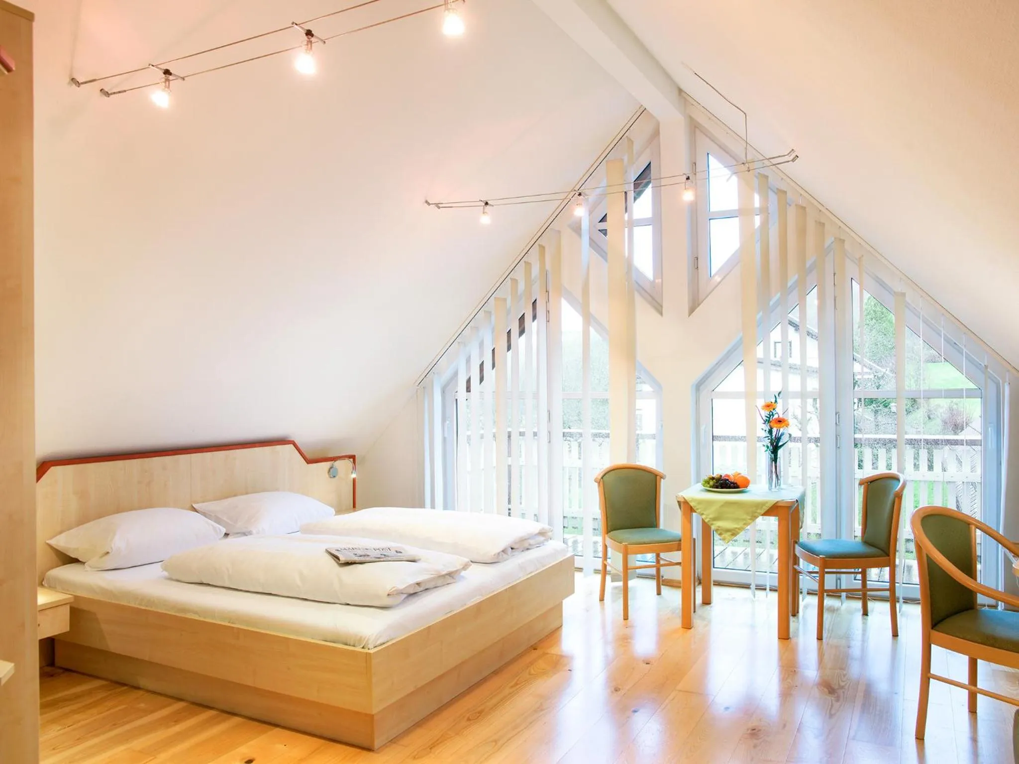 Photo of the whole room, Bed in Hotel Gasthof zum Biber