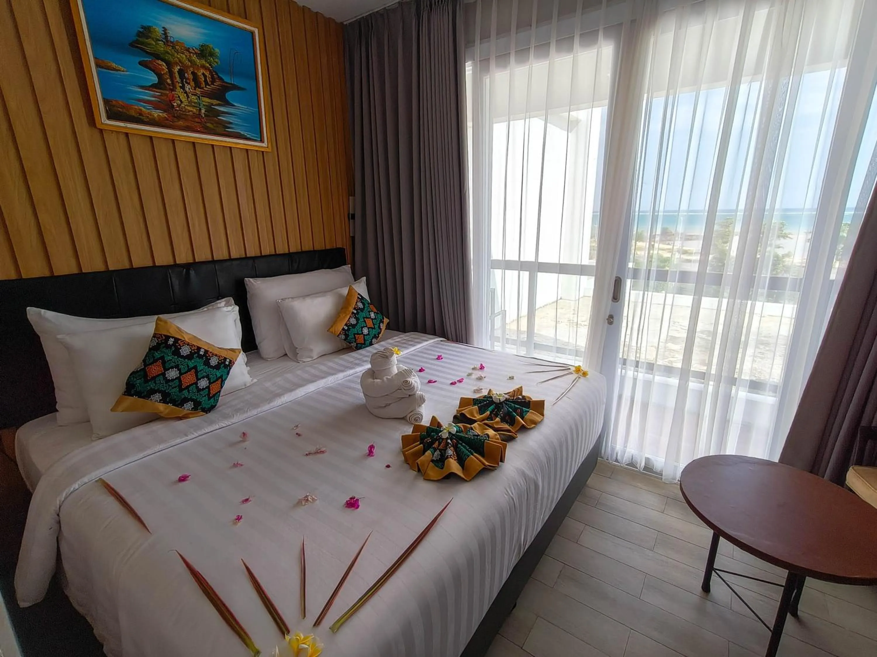 Bedroom, Bed in Raja Hotel Kuta Mandalika Resort & Convention