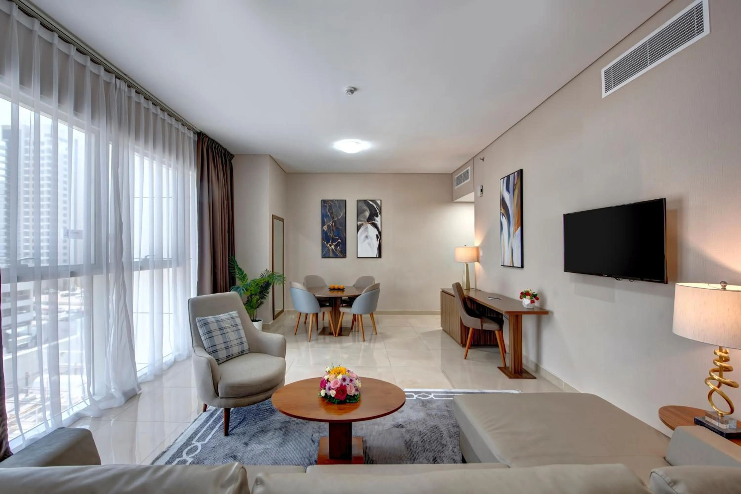 Living room in Royal Regency Suites Marina