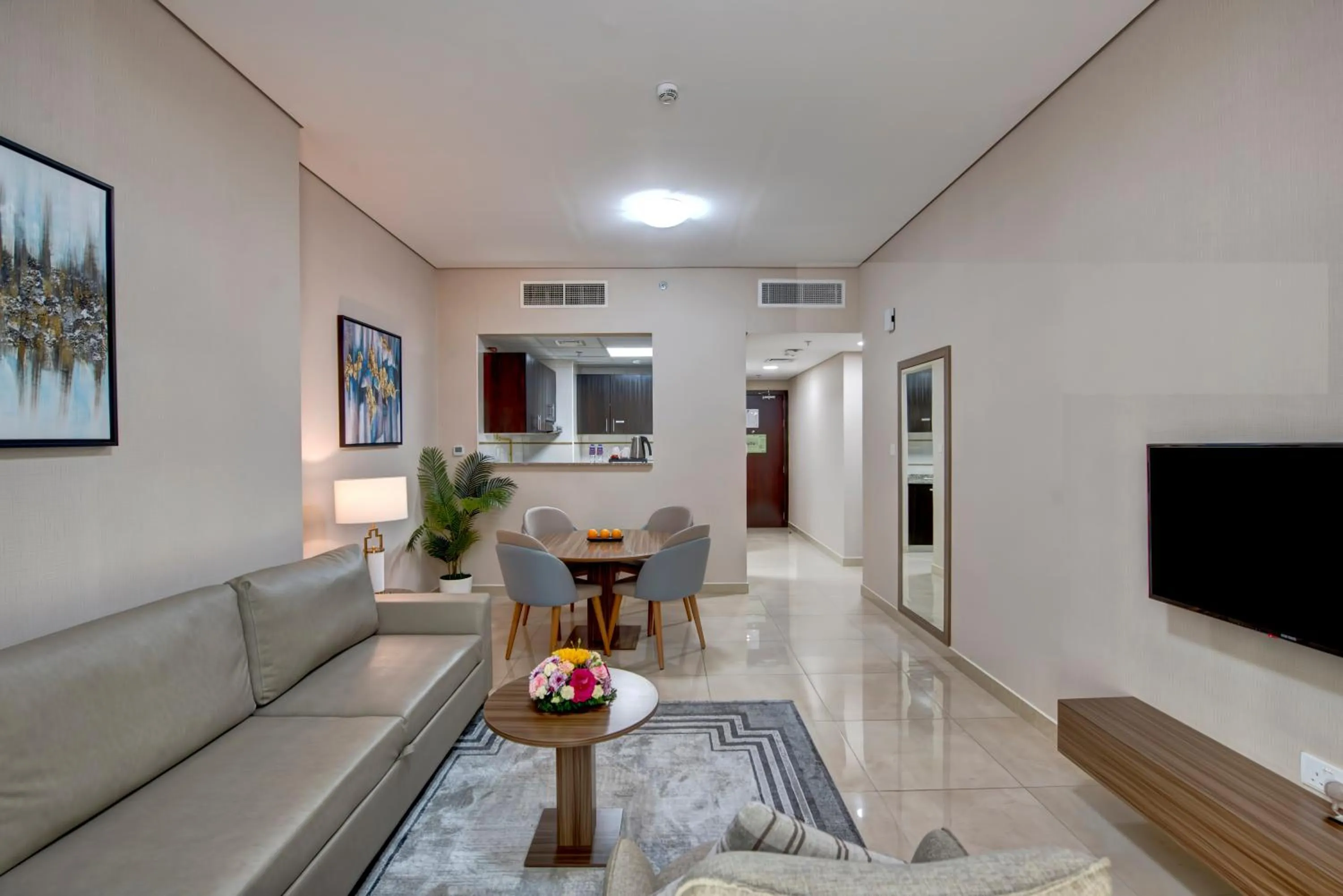 Living room in Royal Regency Suites Marina