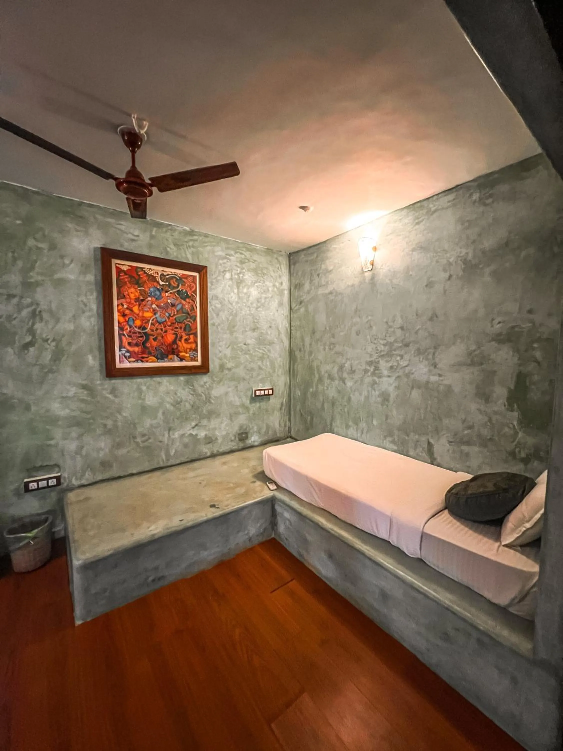 Bed in Nalanda Retreat Goa By Mandrem Beach