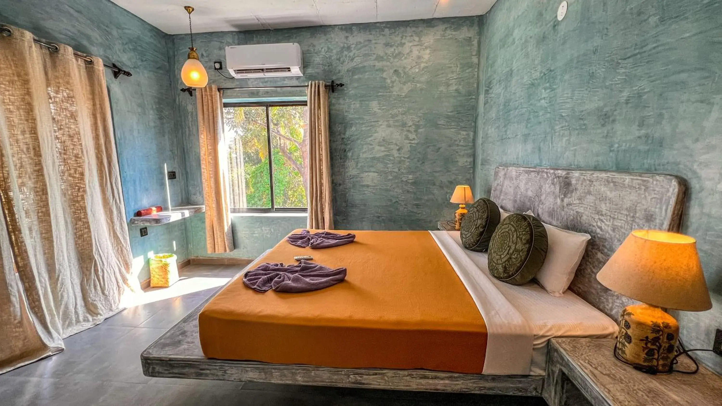 Deluxe King Room - single occupancy in Nalanda Retreat Goa By Mandrem Beach Deluxe King Room - single occupancy in Nalanda Retreat Goa By Mandrem Beach