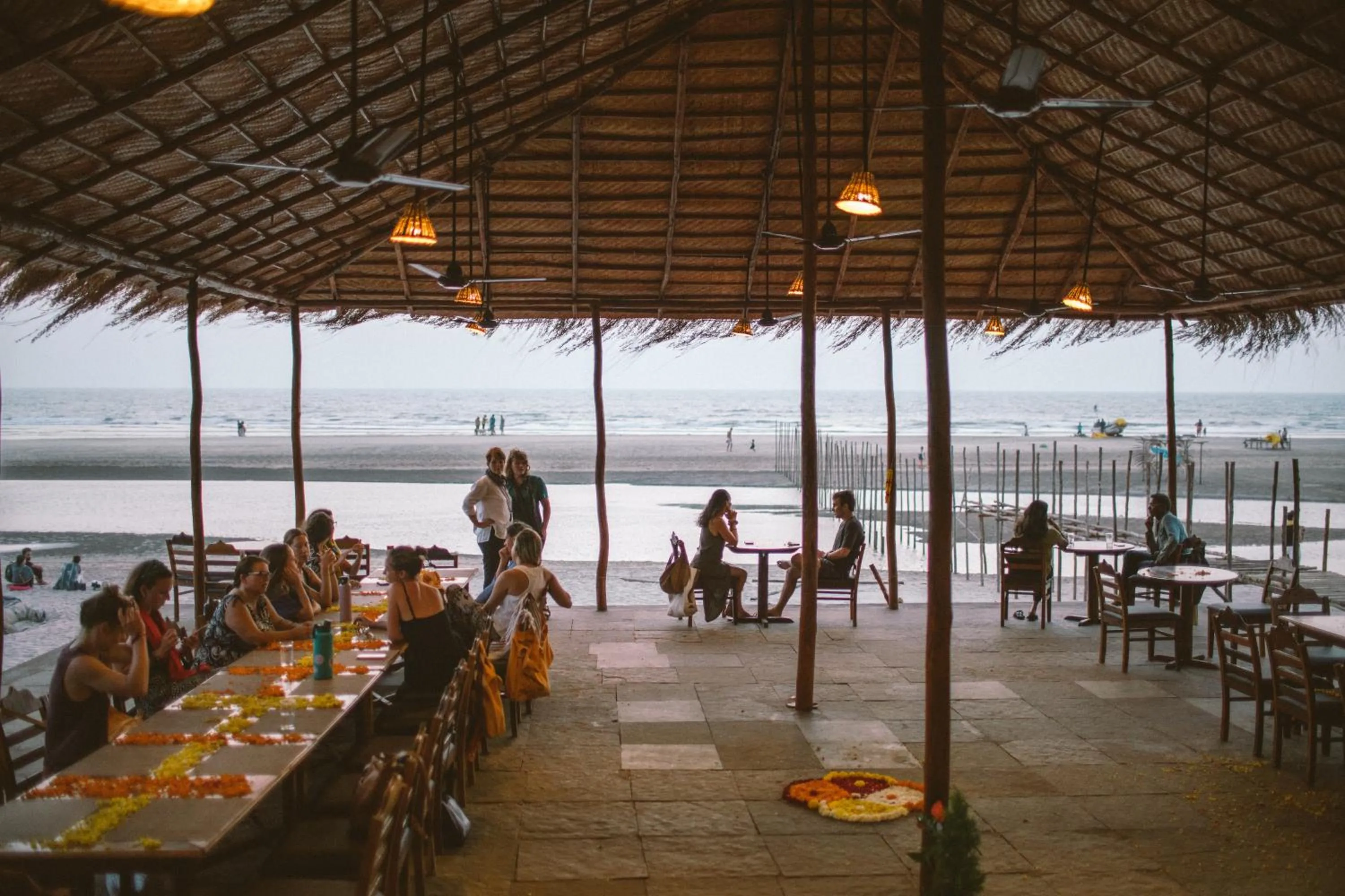 Restaurant/places to eat in Nalanda Retreat Goa By Mandrem Beach