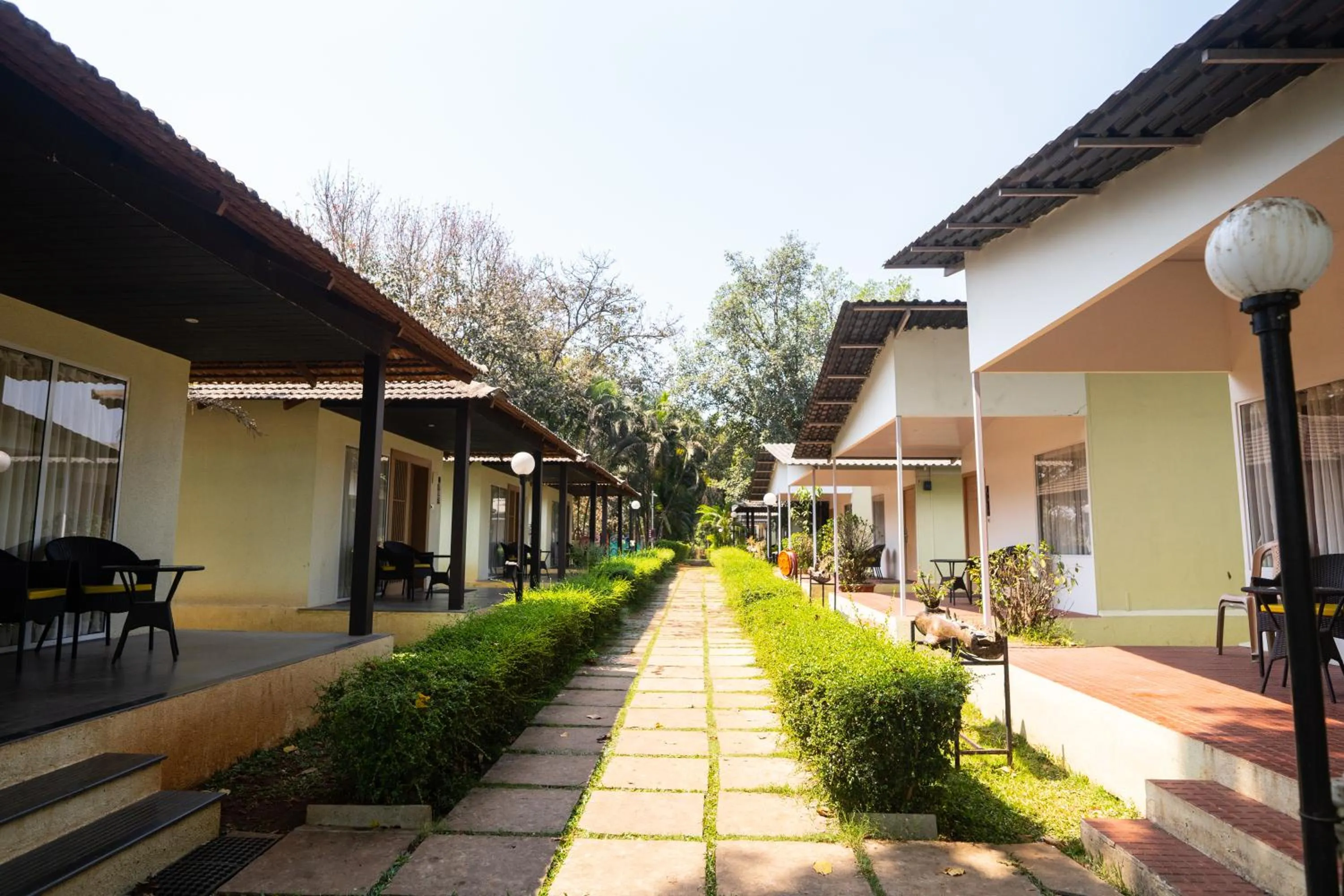 Garden view in U Rivergate Resort & Spa, Karjat
