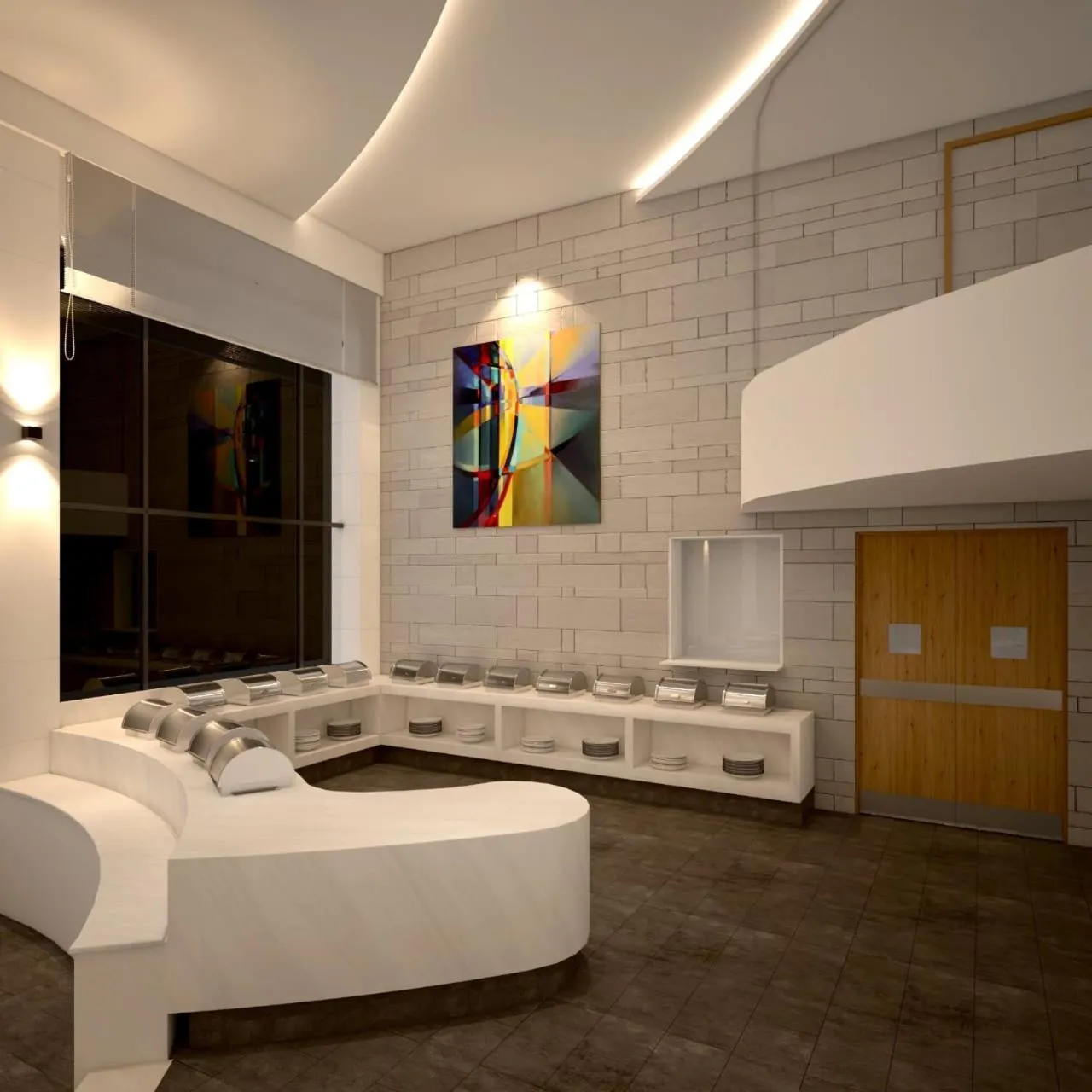 Dining area in U Rivergate Resort & Spa, Karjat