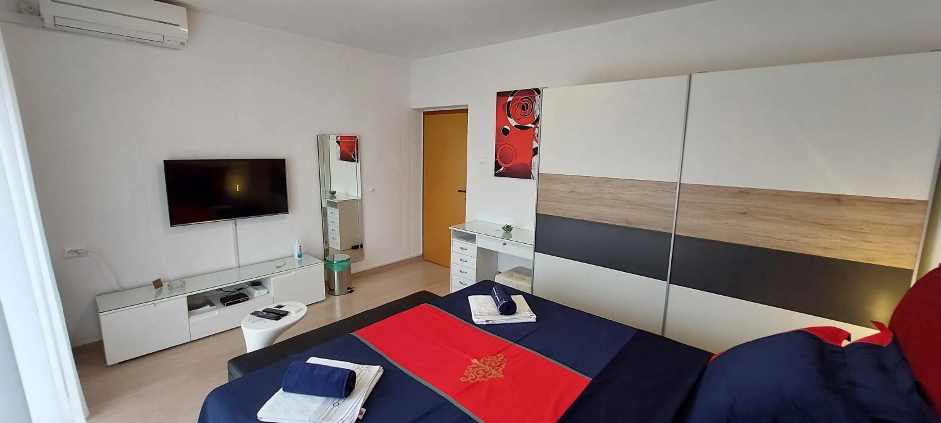 Bed in Apartman Perunika
