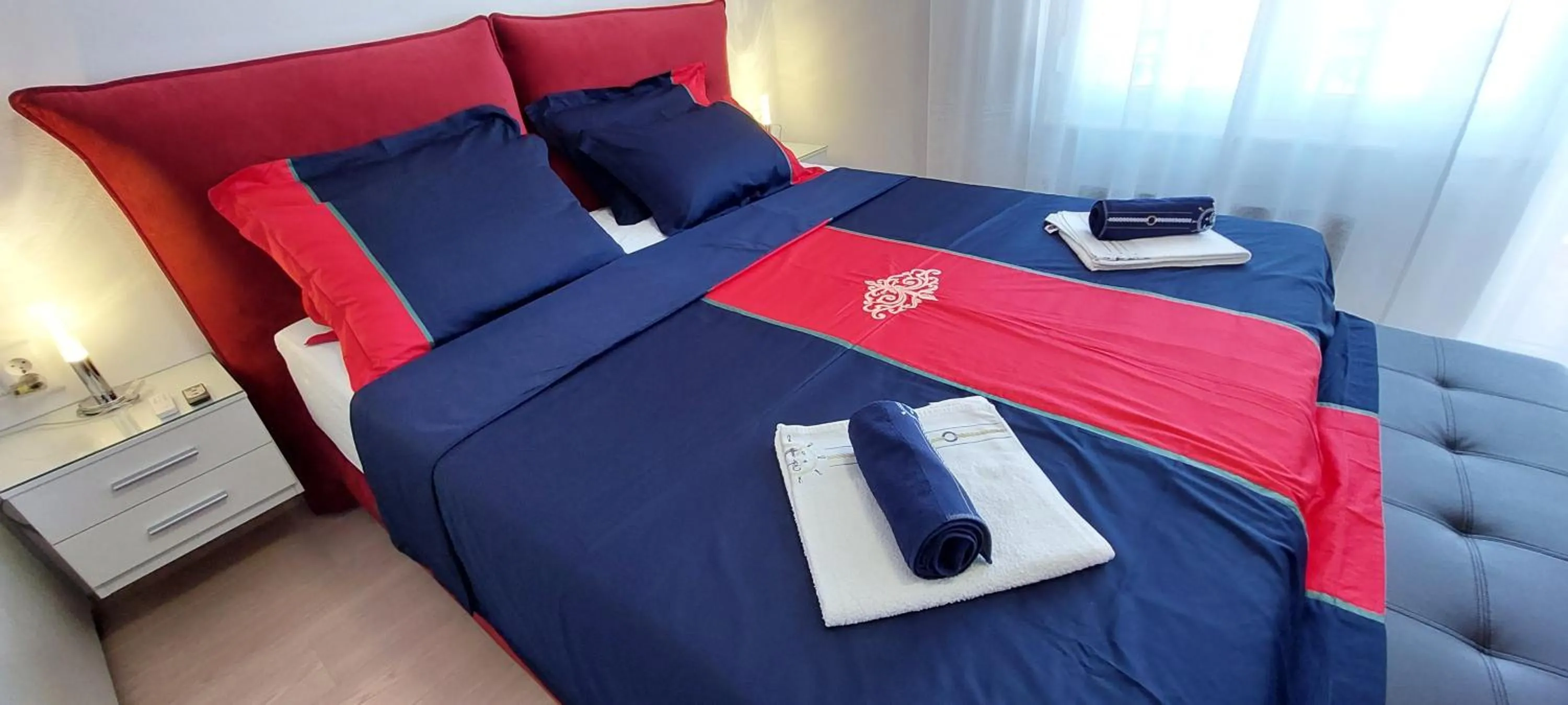 Bed in Apartman Perunika