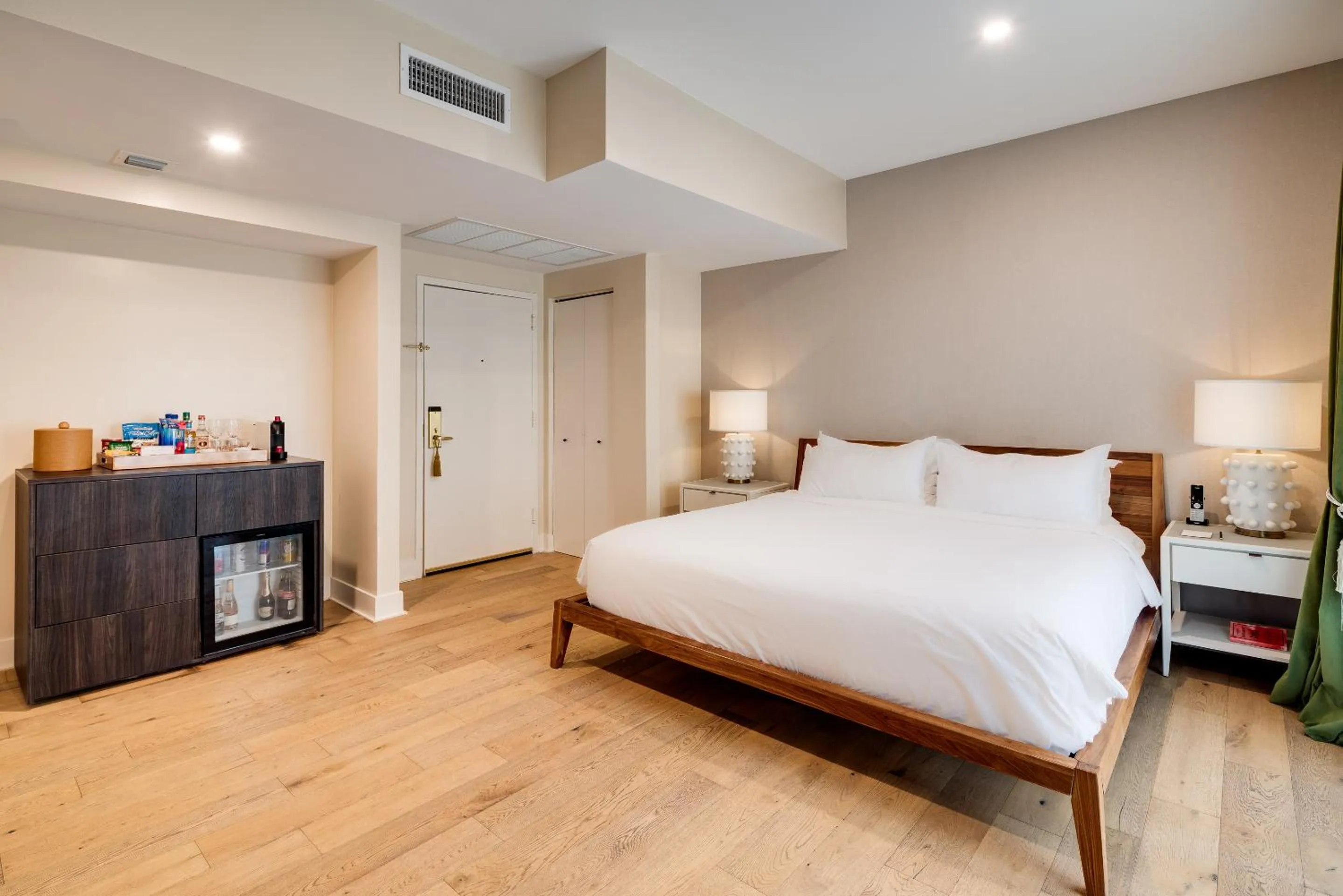 Bed in The Savoy Hotel & Beach Club