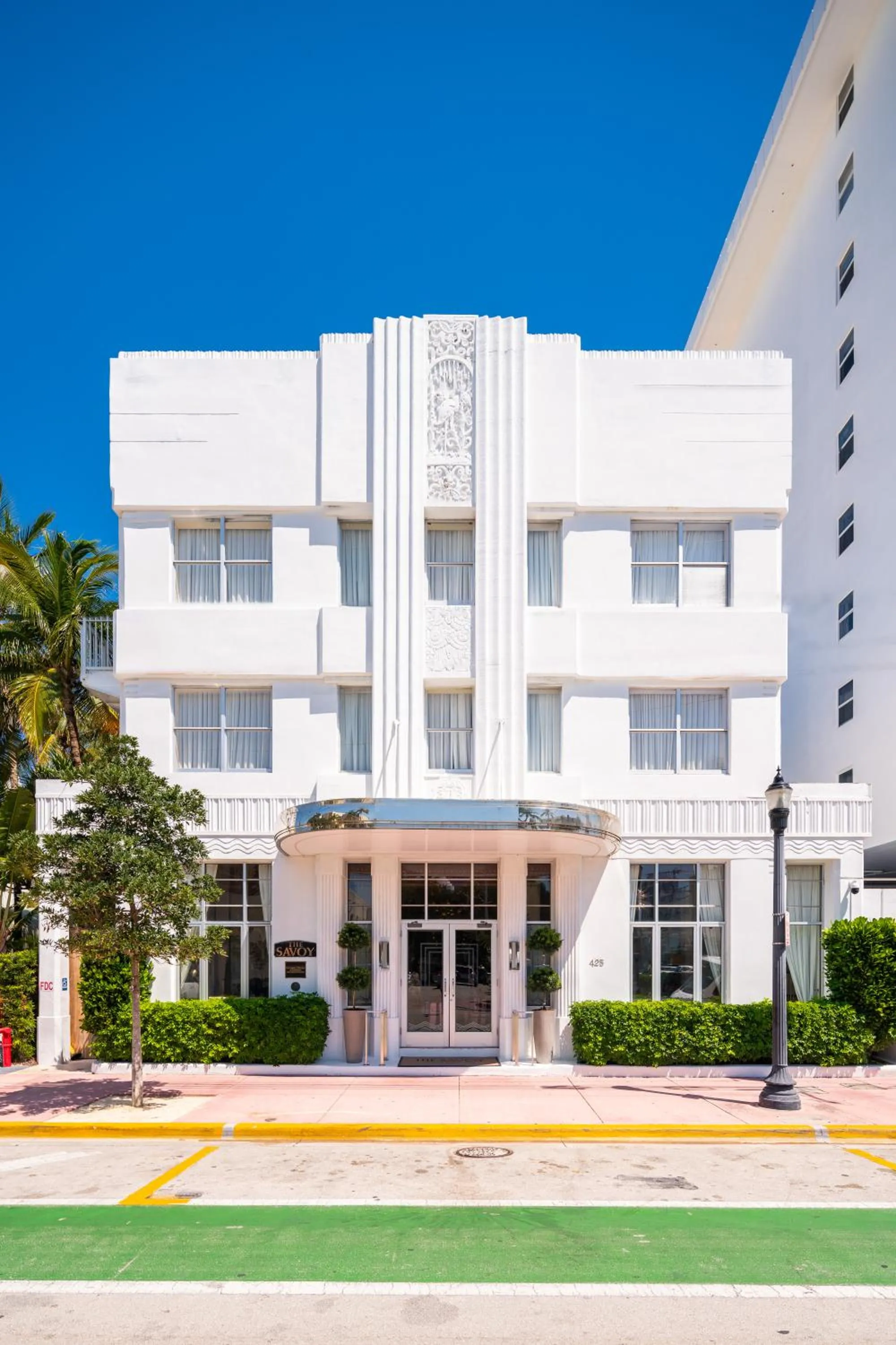 Property building in The Savoy Hotel & Beach Club