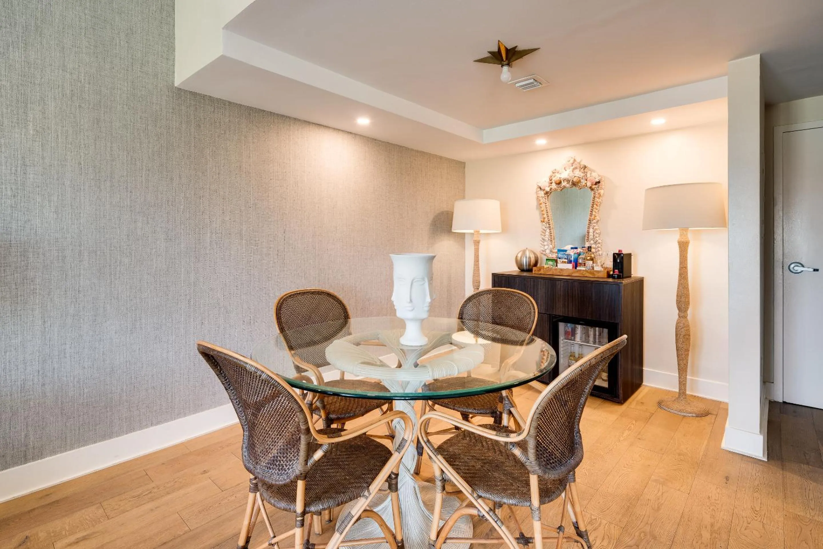Seating area in The Savoy Hotel & Beach Club