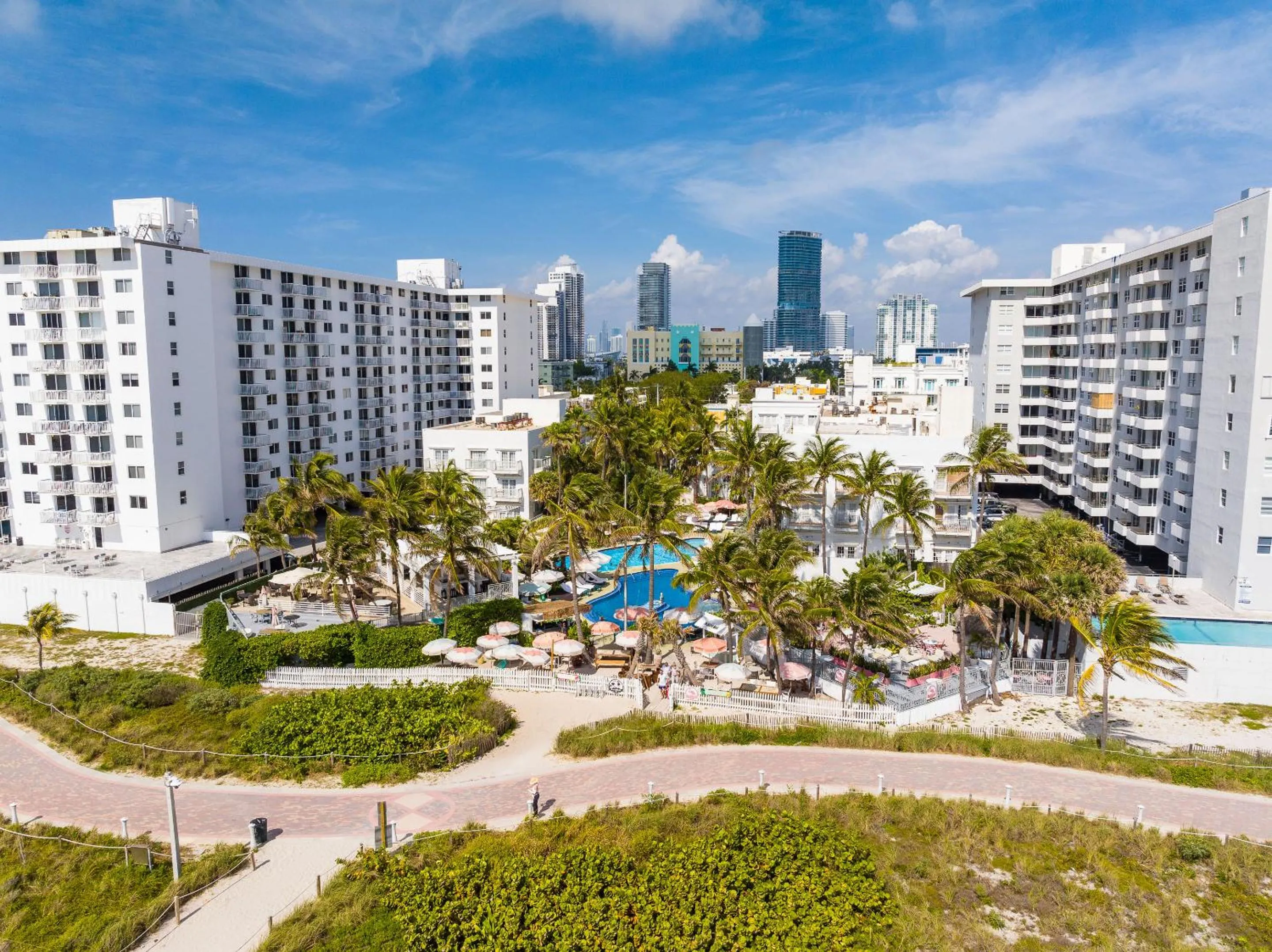 Property building in The Savoy Hotel & Beach Club